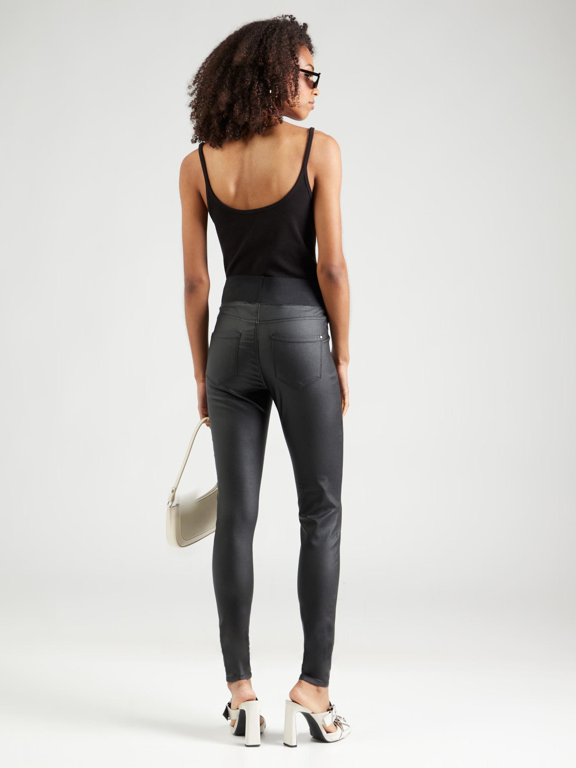 Freequent Leggings 'SHANTAL COOPER' negru