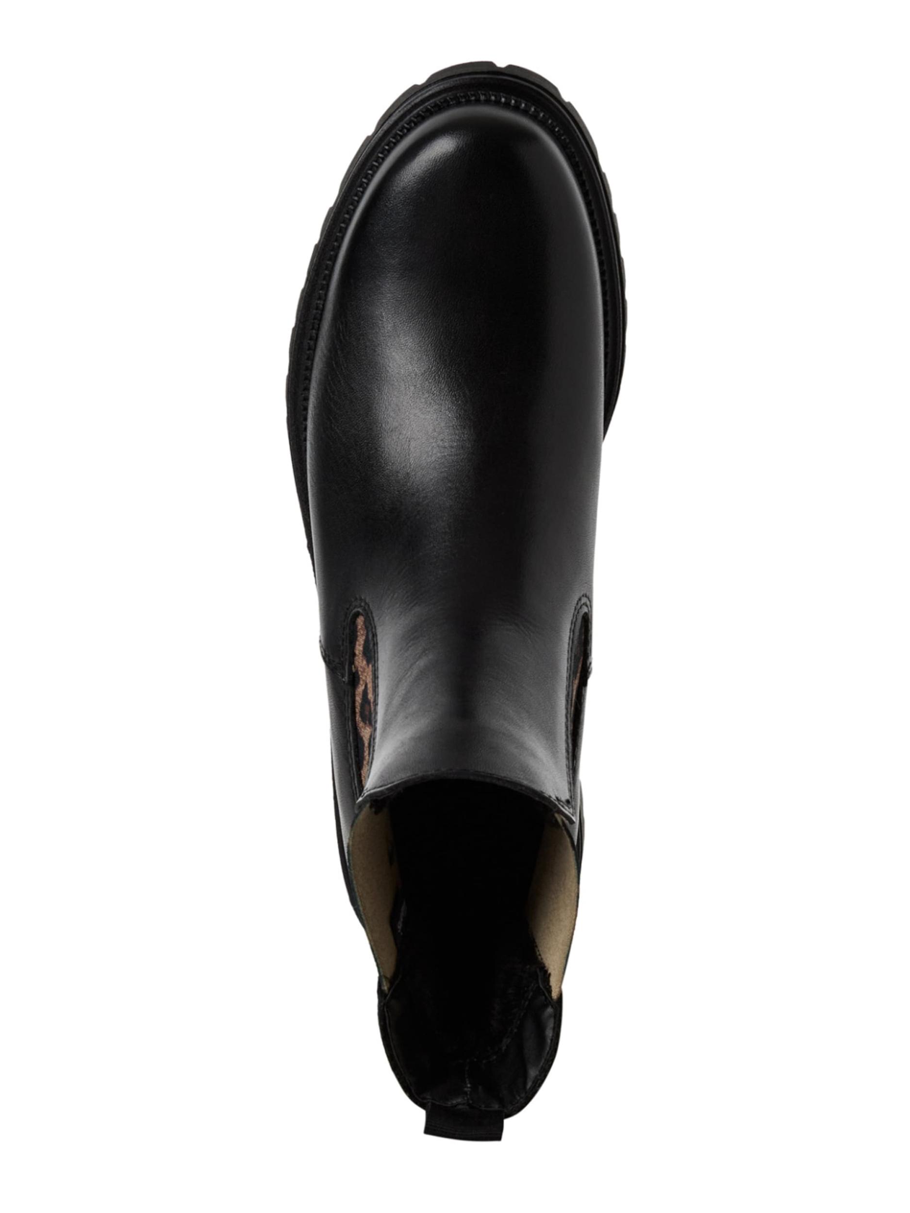 Tamaris Ghete chelsea maro caramel / negru