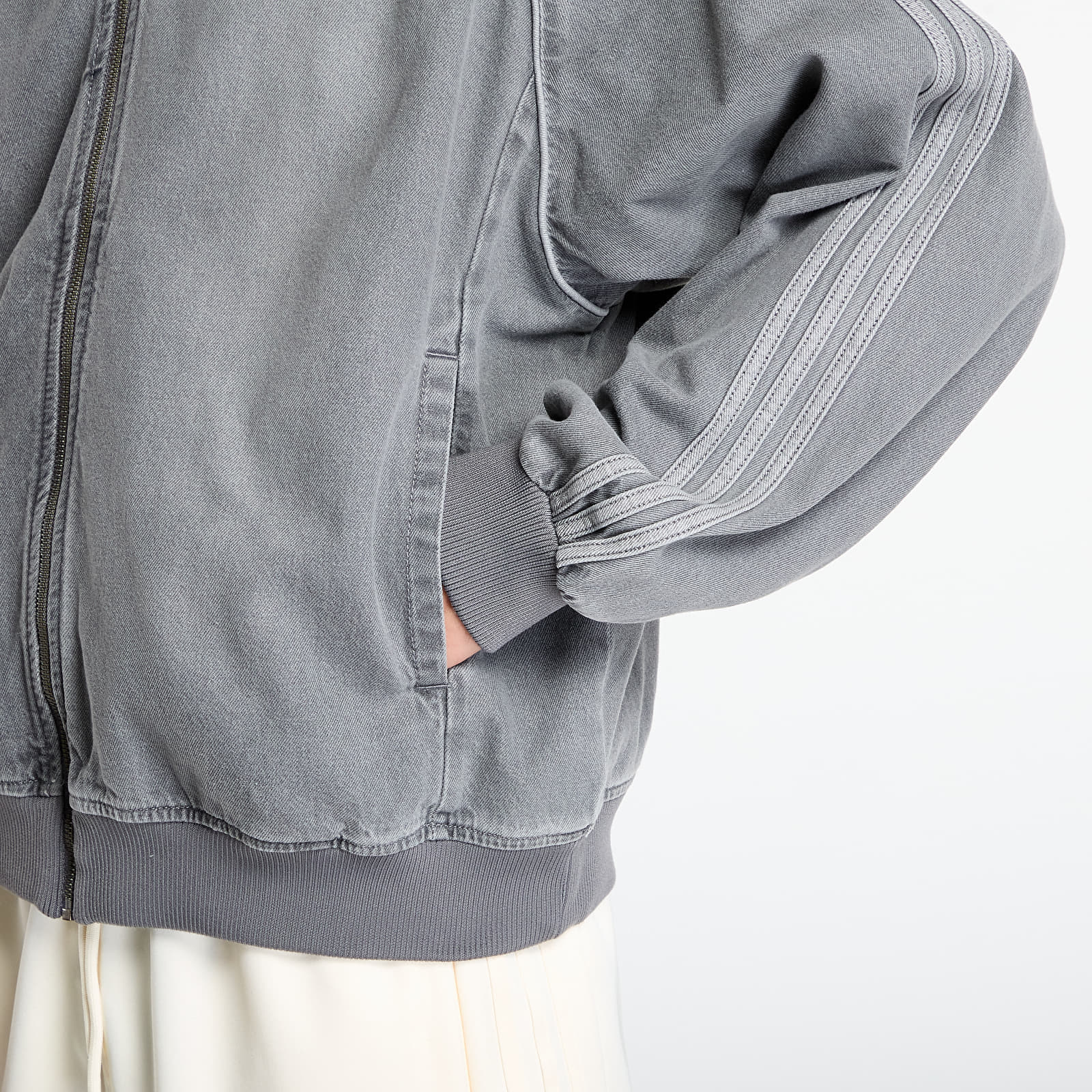 adidas Originals Jachetă adidas SST Adicolor Loose Denim Jacket Light Denim XL