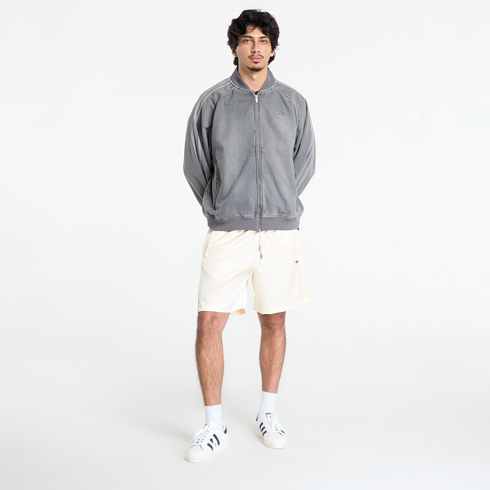 adidas Originals Jachetă adidas SST Adicolor Loose Denim Jacket Light Denim XL