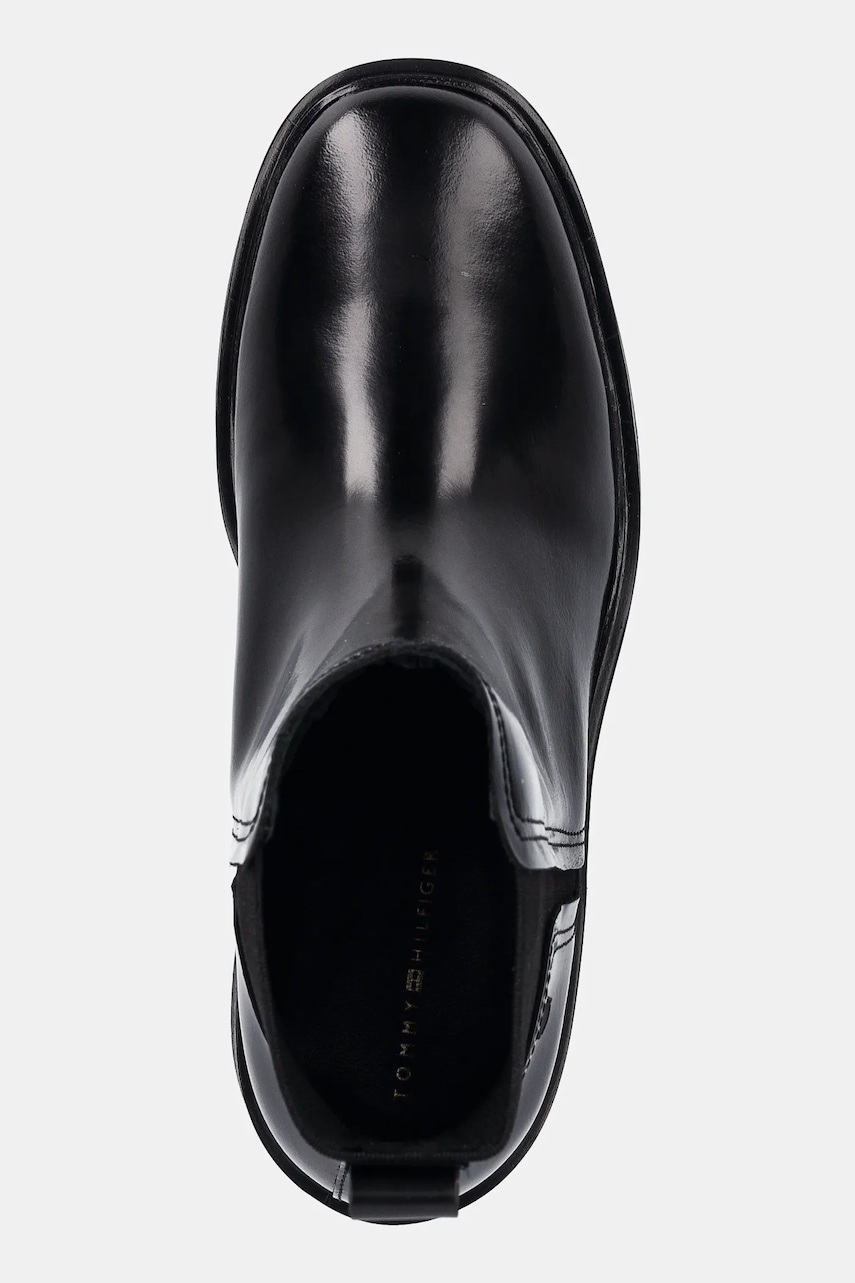 Tommy Hilfiger ghete chelsea de piele MINIMAL ABRASIVATO CHELSEA