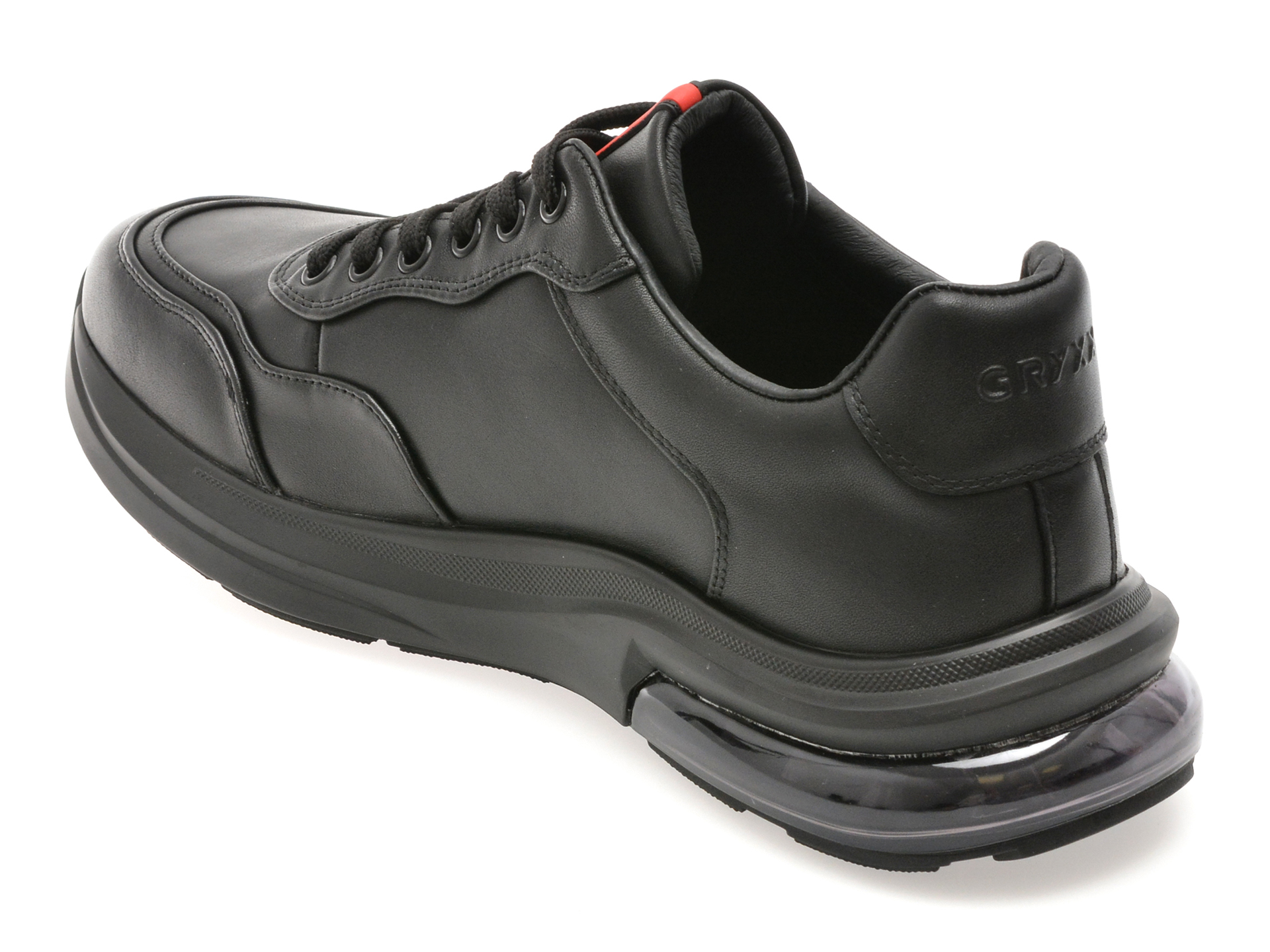 Pantofi sport GRYXX negri, 5619, din piele naturala