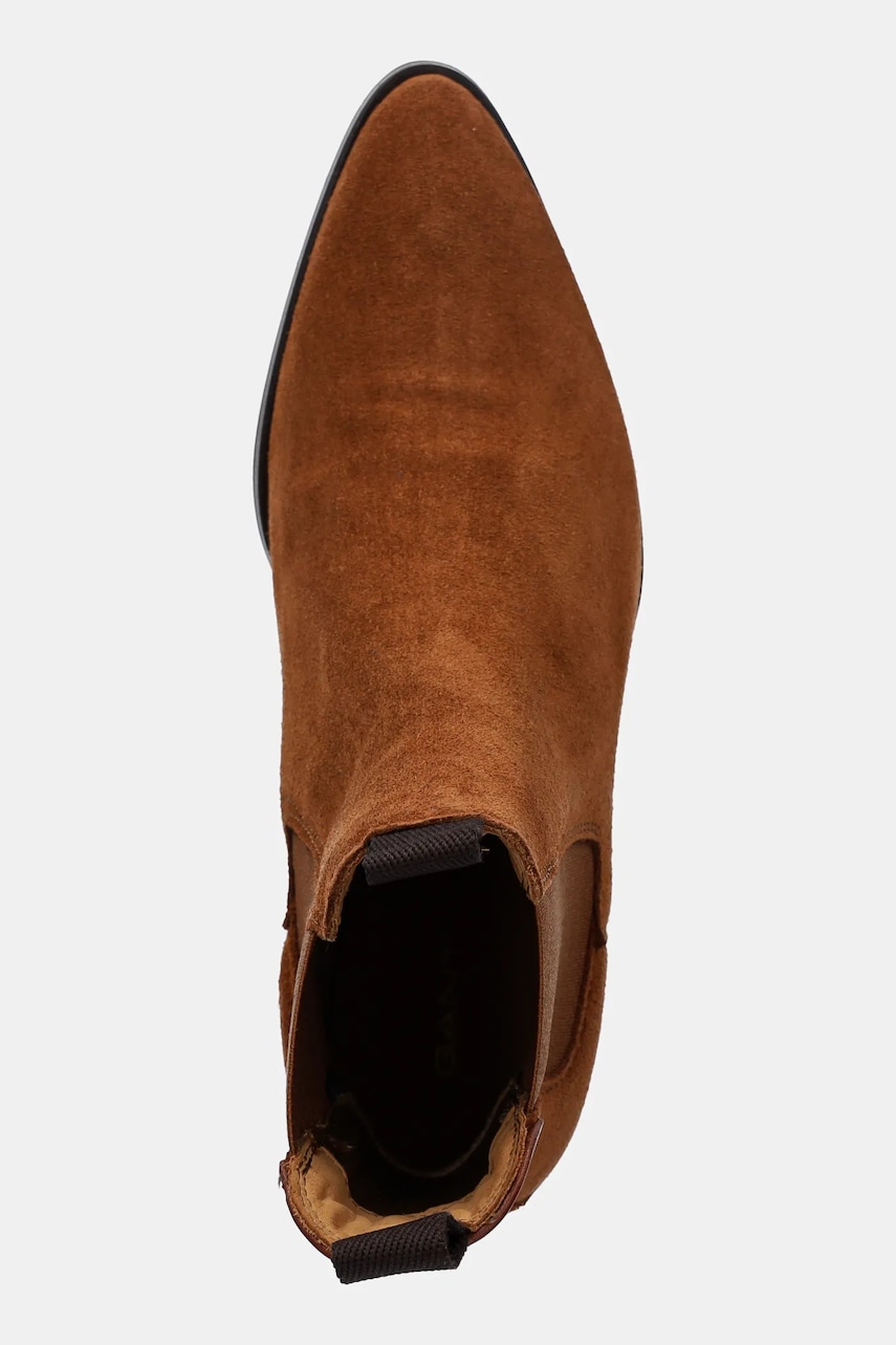 Gant botine din piele întoarsă St Broomly