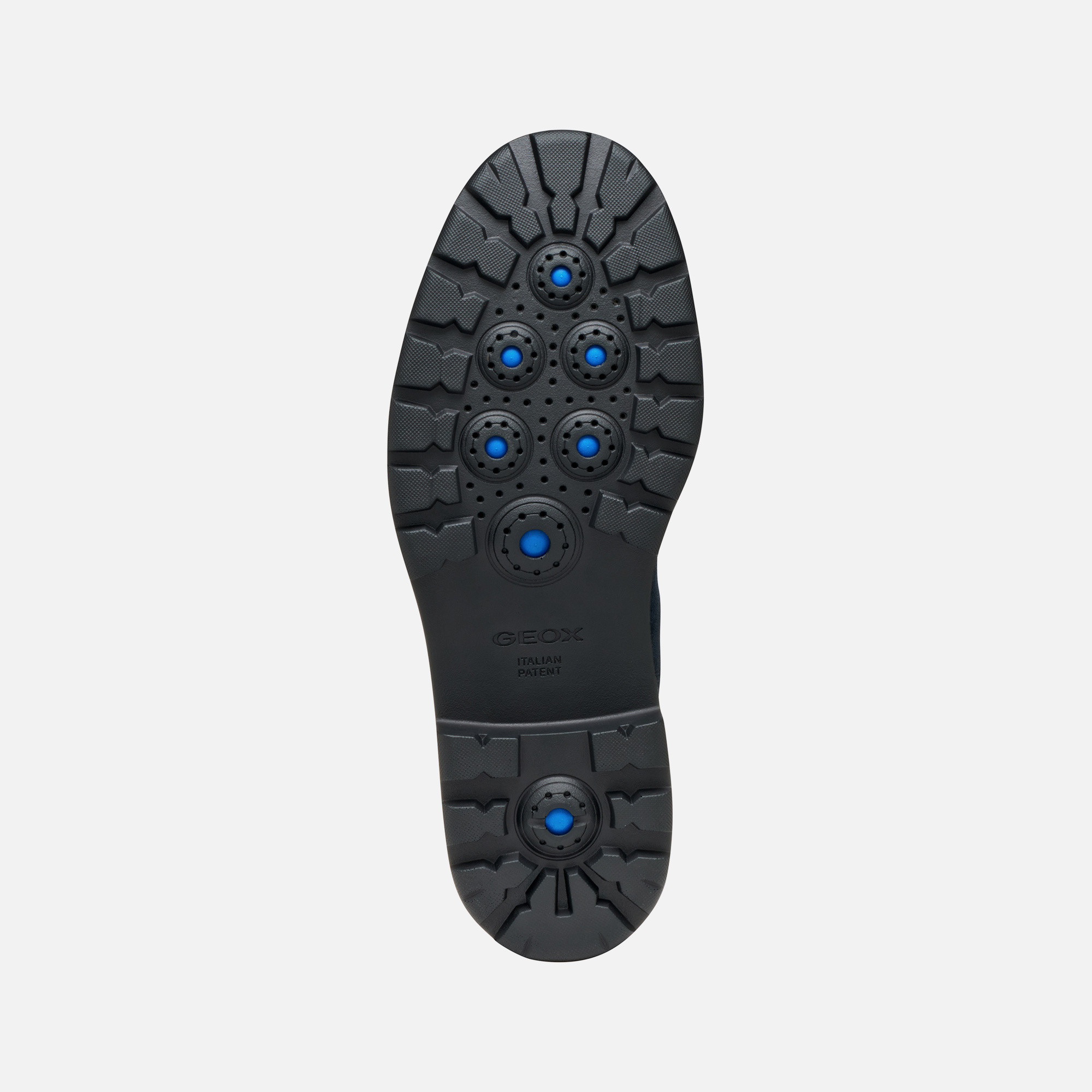 Geox Spherica EC7 Men's Ankle Boots Navy Blue - Mens