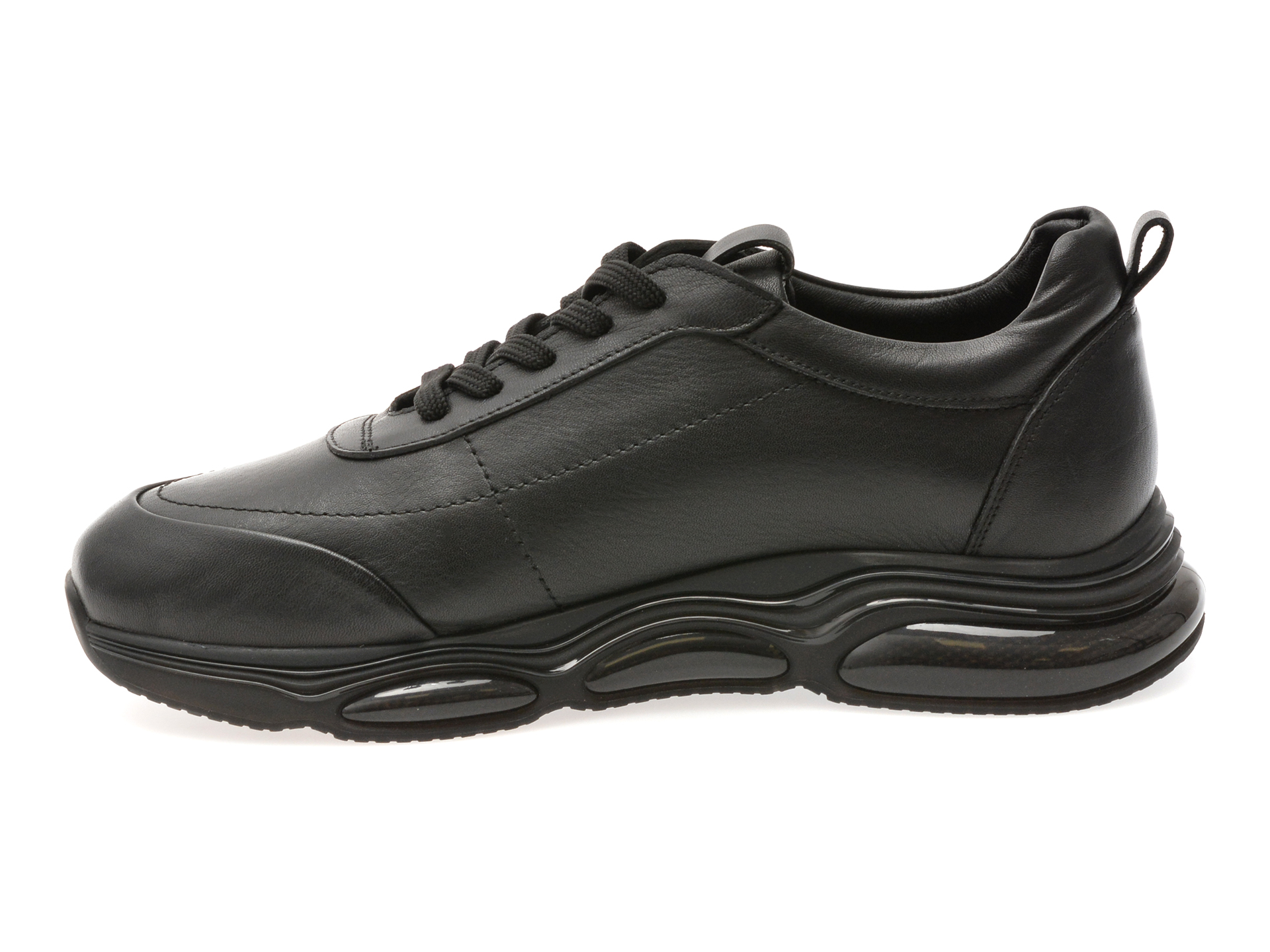 Pantofi sport GRYXX negri, S2050, din piele naturala