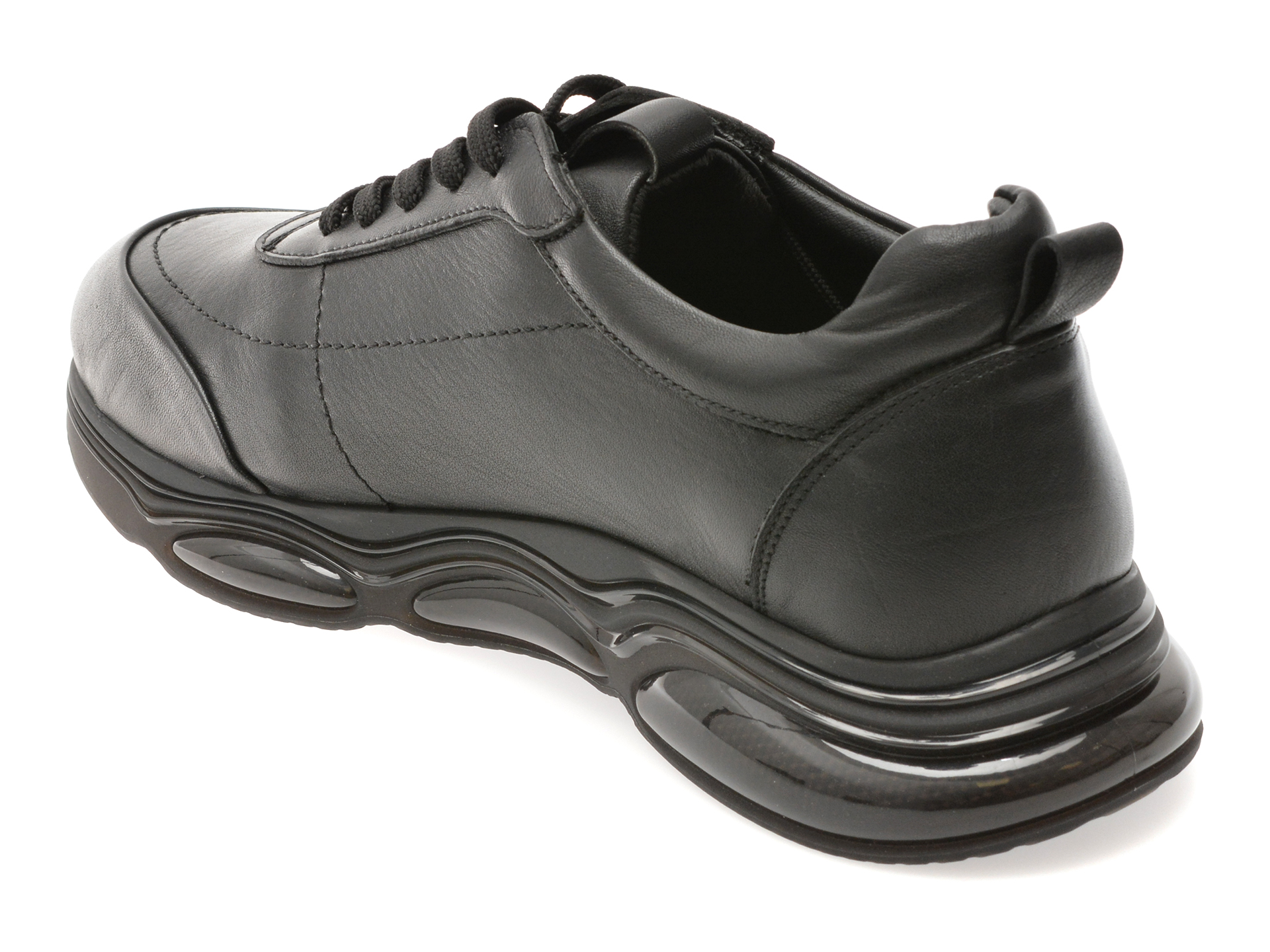 Pantofi sport GRYXX negri, S2050, din piele naturala