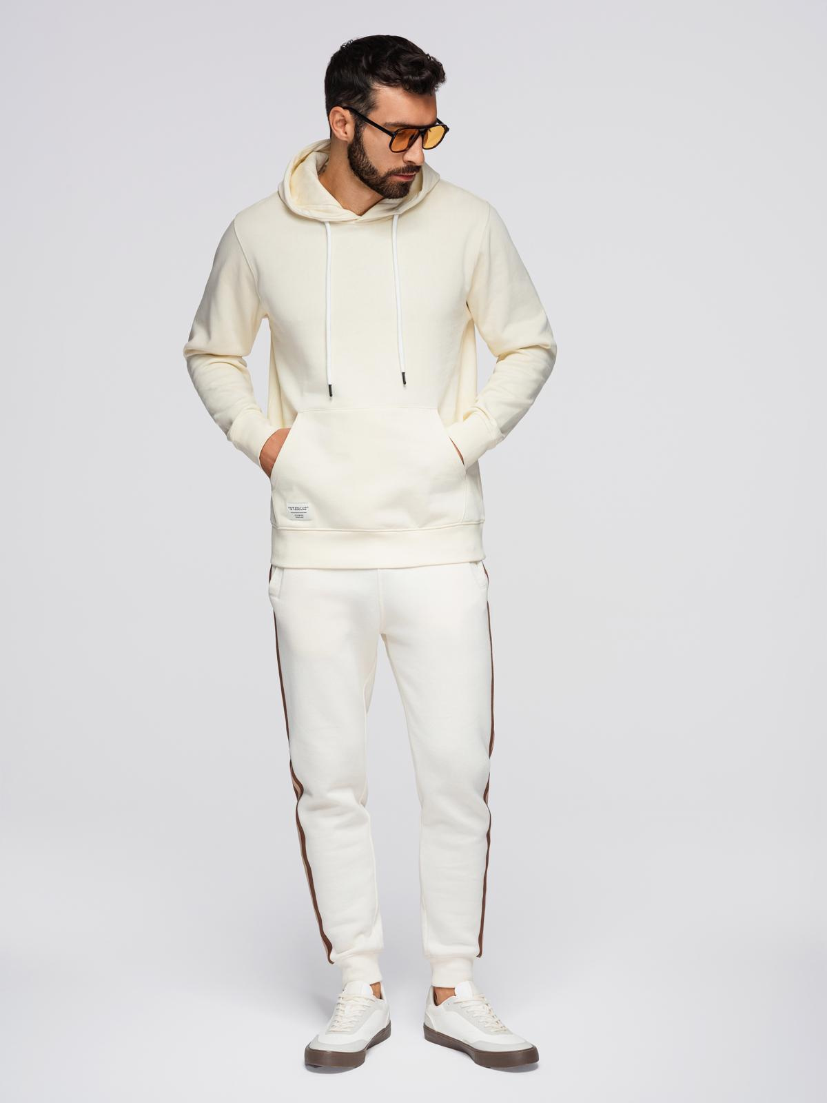 Ombre Men's BASIC kangaroo hooded sweatshirt - GLAMI.ro