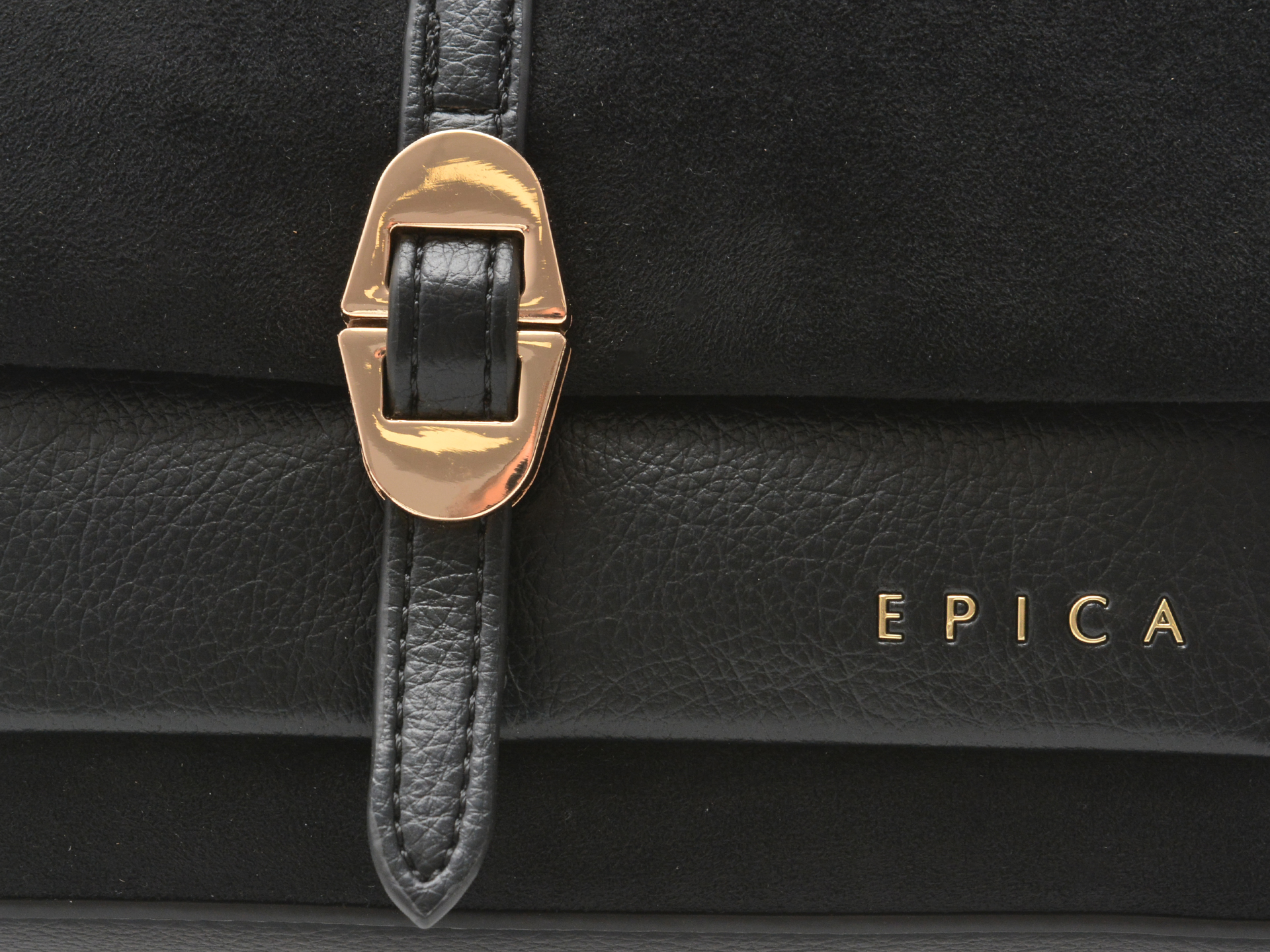 Geanta EPICA neagra, 281, din piele ecologica