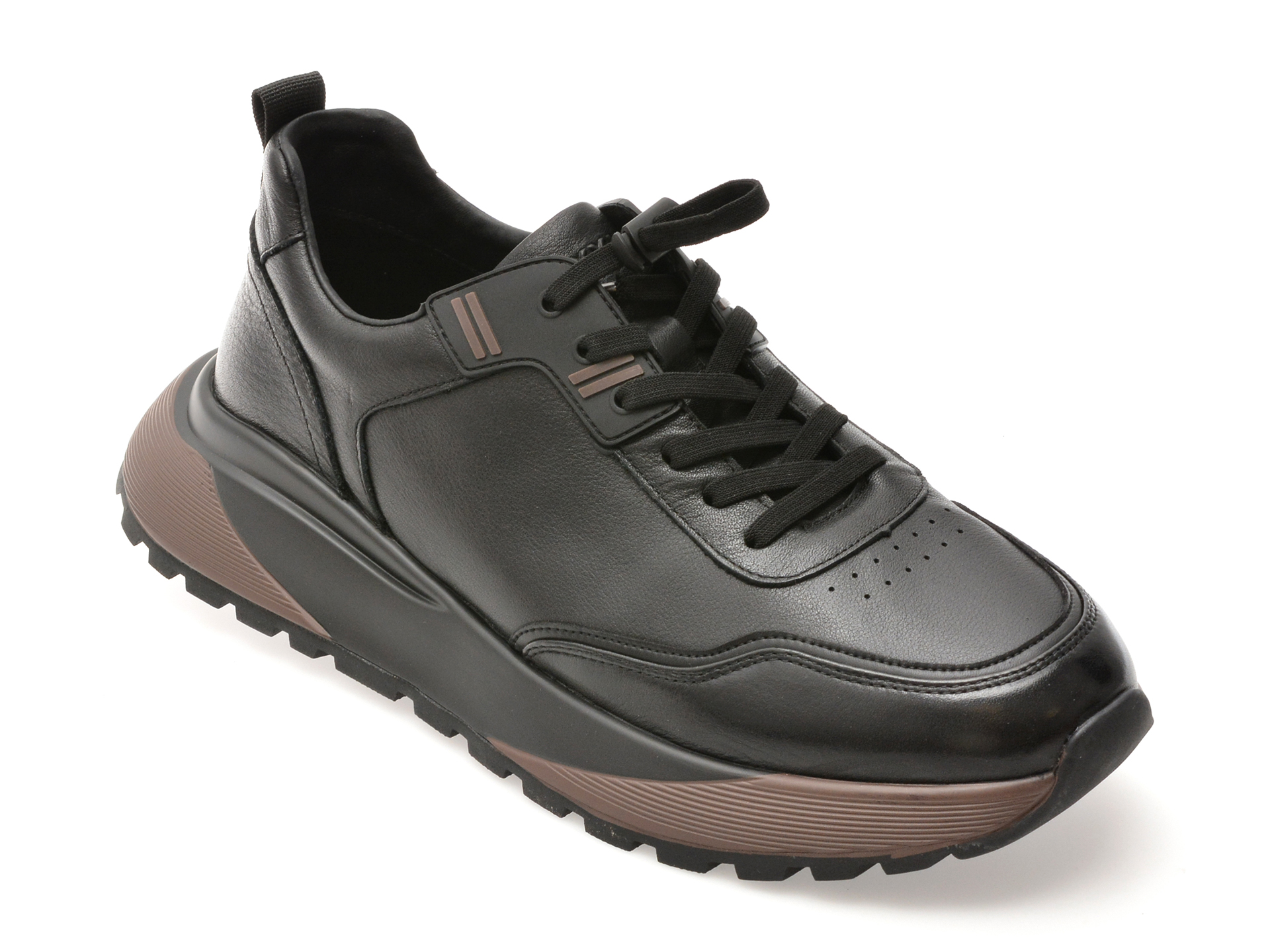Pantofi sport GRYXX negri, LN42, din piele naturala