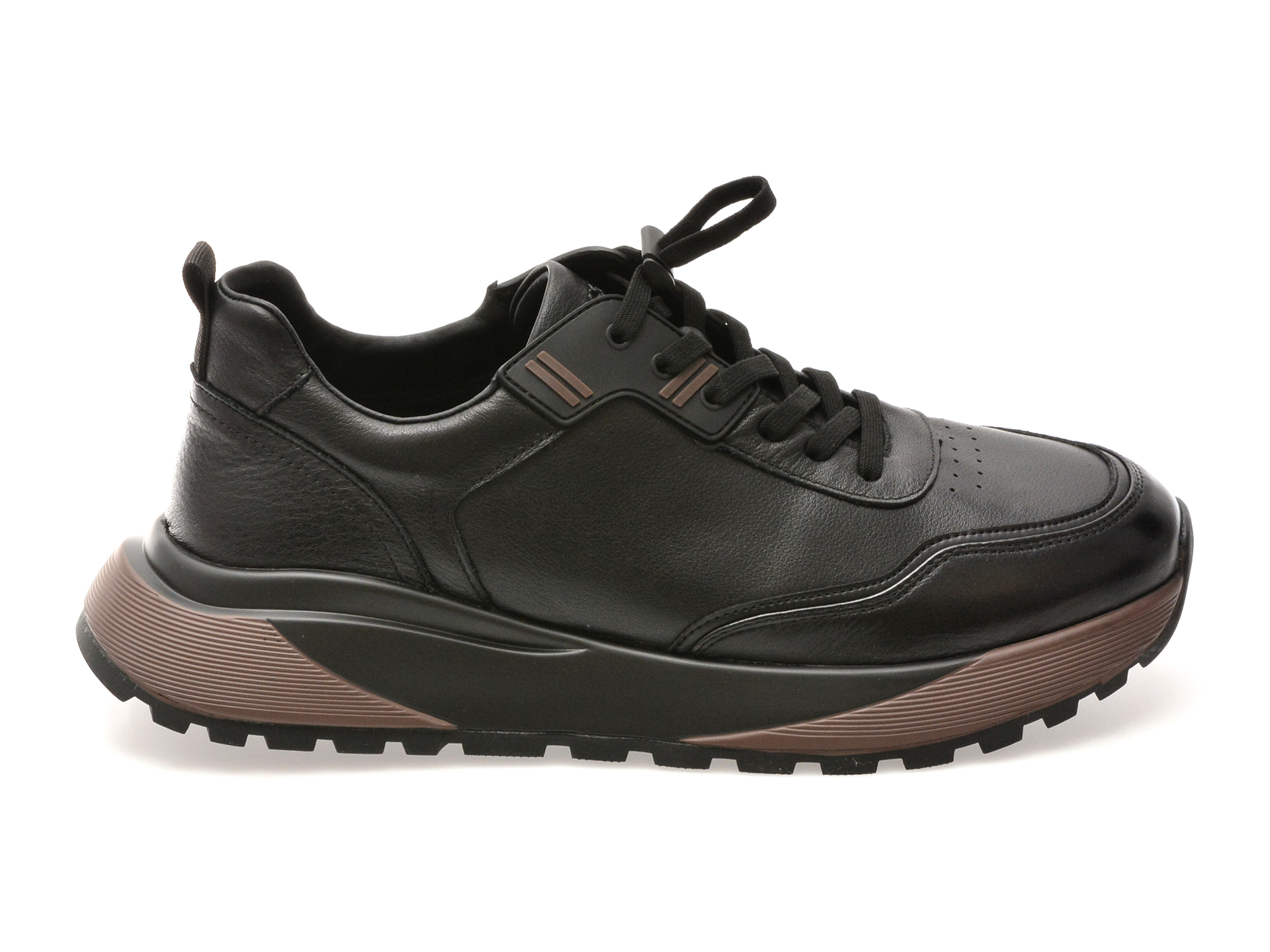 Pantofi sport GRYXX negri, LN42, din piele naturala