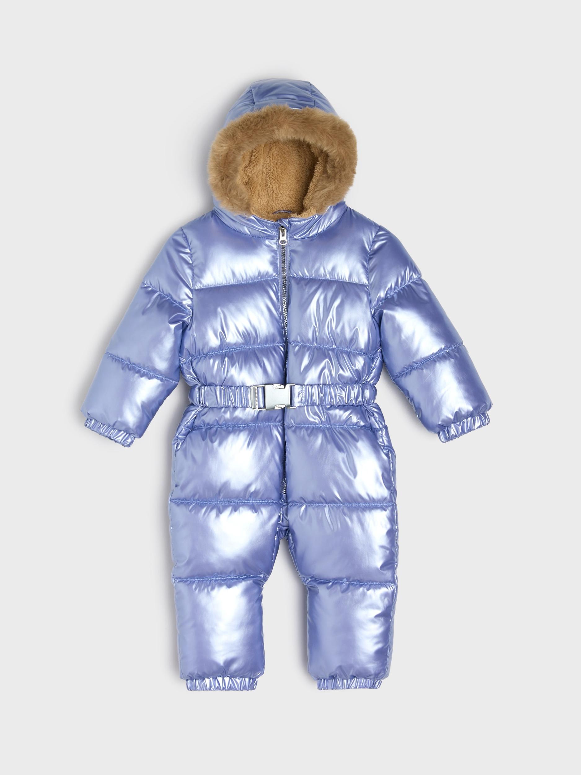 Sinsay - Salopetă cu glugă - albastru-violet