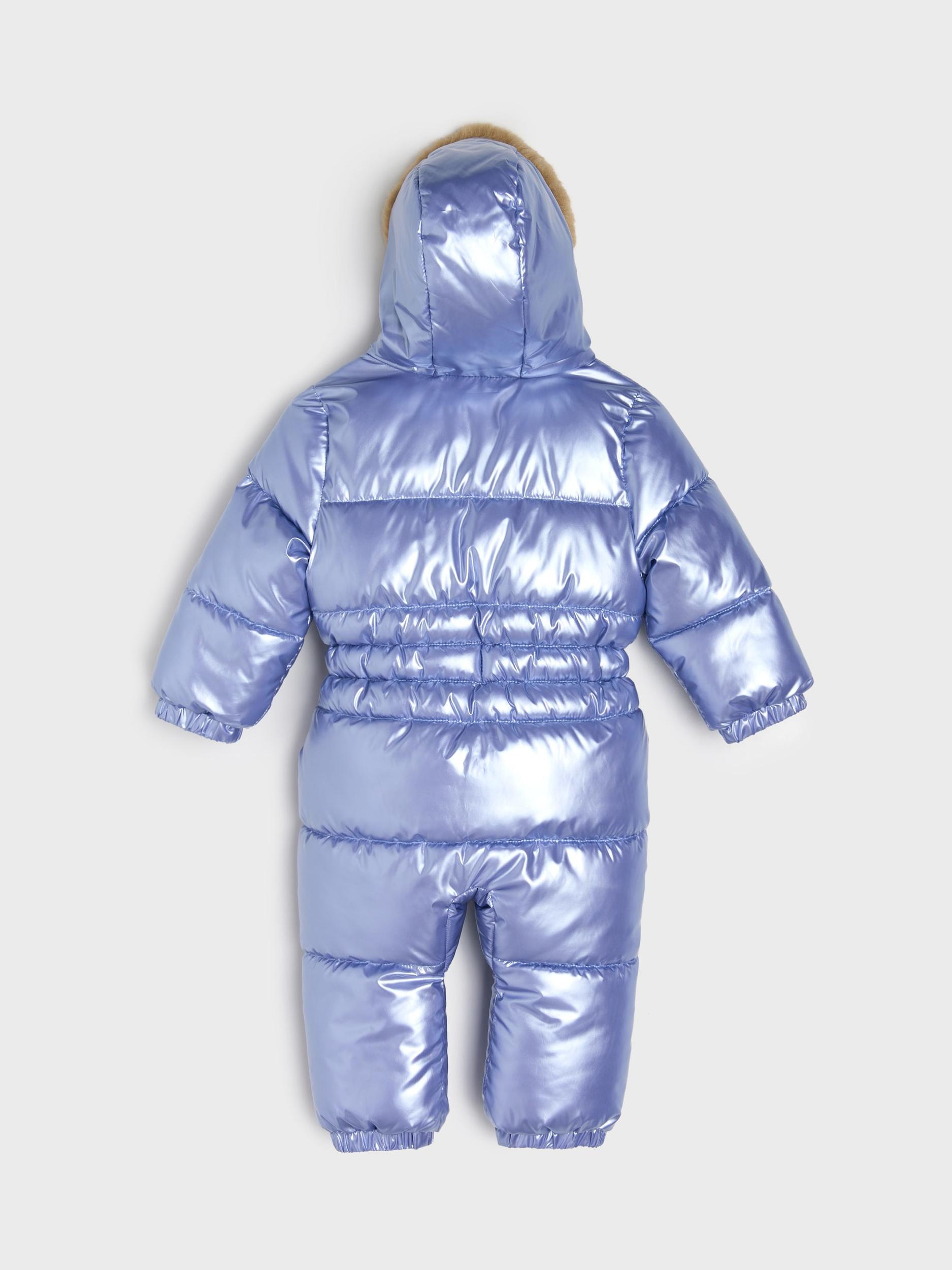 Sinsay - Salopetă cu glugă - albastru-violet