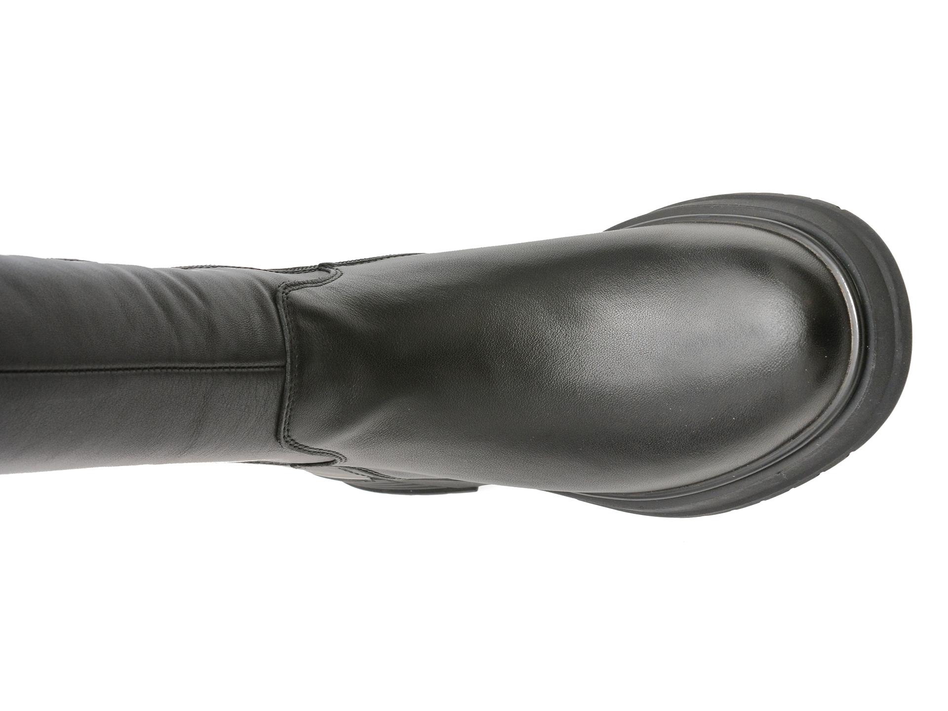 Cizme EPICA negre, 13885, din piele naturala