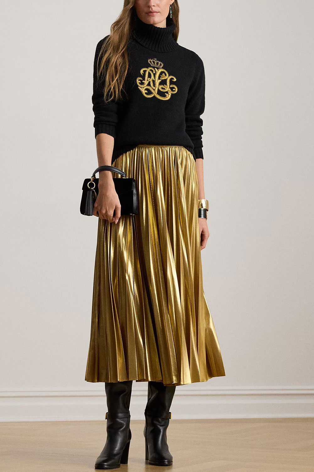 RALPH LAUREN Tricotat Kexley-Long Sleeve 200979687001 001 black