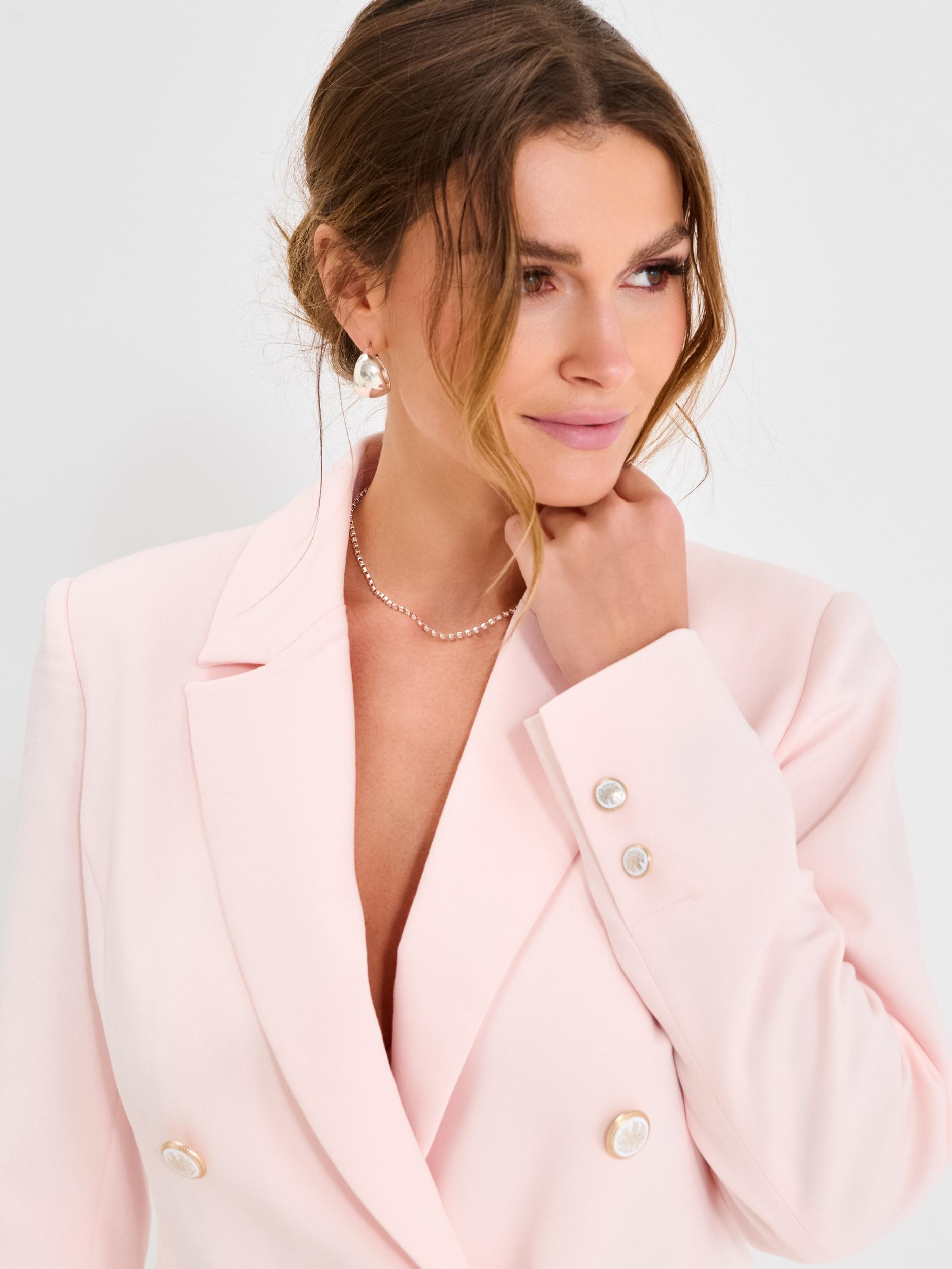 Sinsay - Sacou - roz-pastel