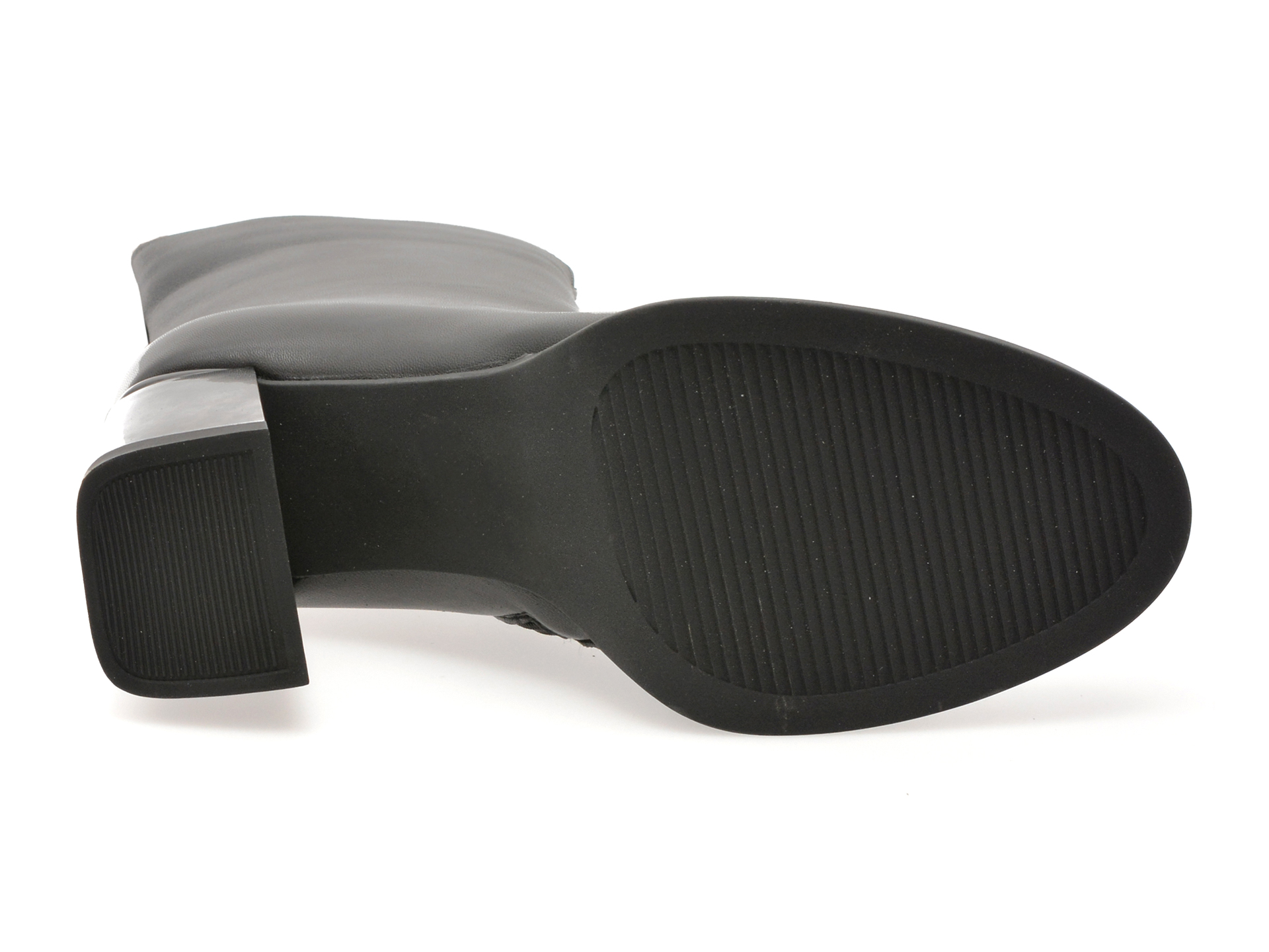 Botine EPICA negre, 2392, din piele naturala