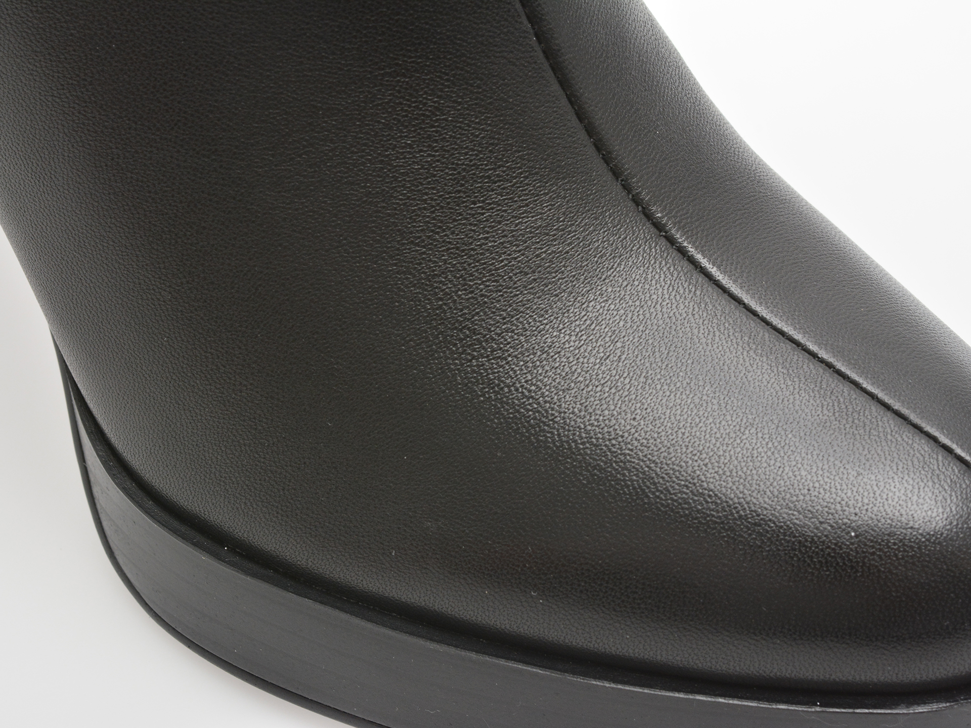 Botine EPICA negre, 2392, din piele naturala