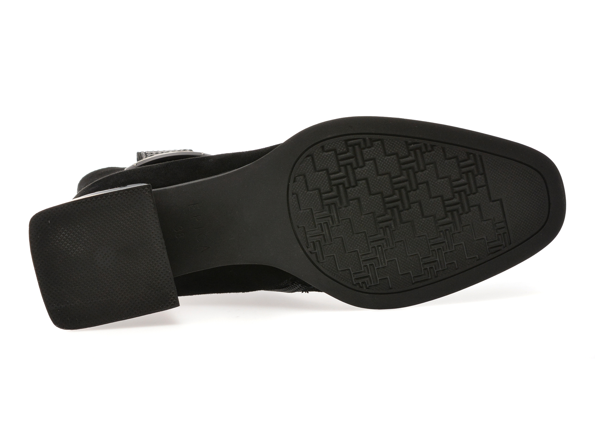 Botine EPICA negre, M10, din piele intoarsa