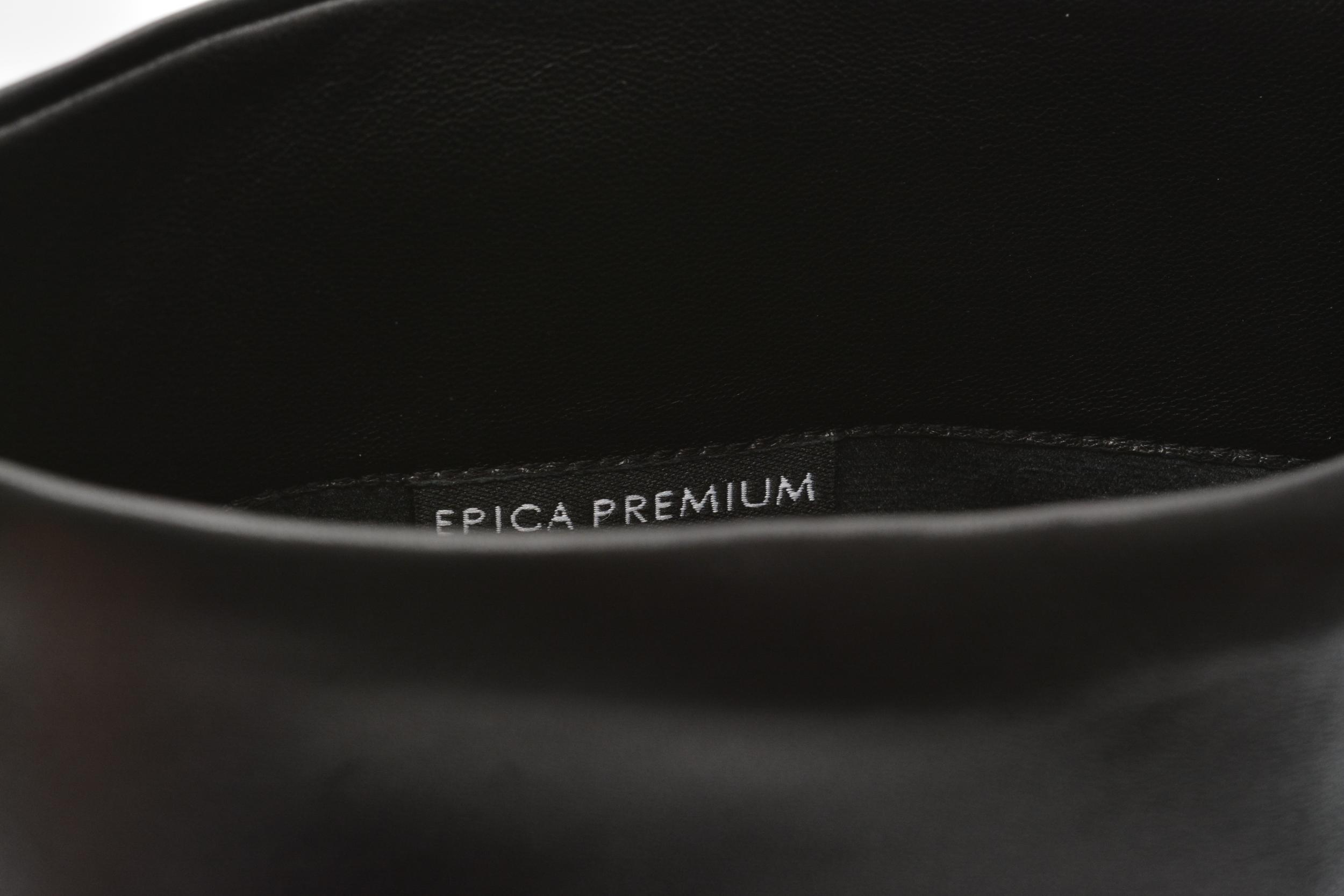 Cizme elegante EPICA PREMIUM negre, 109R, din piele naturala