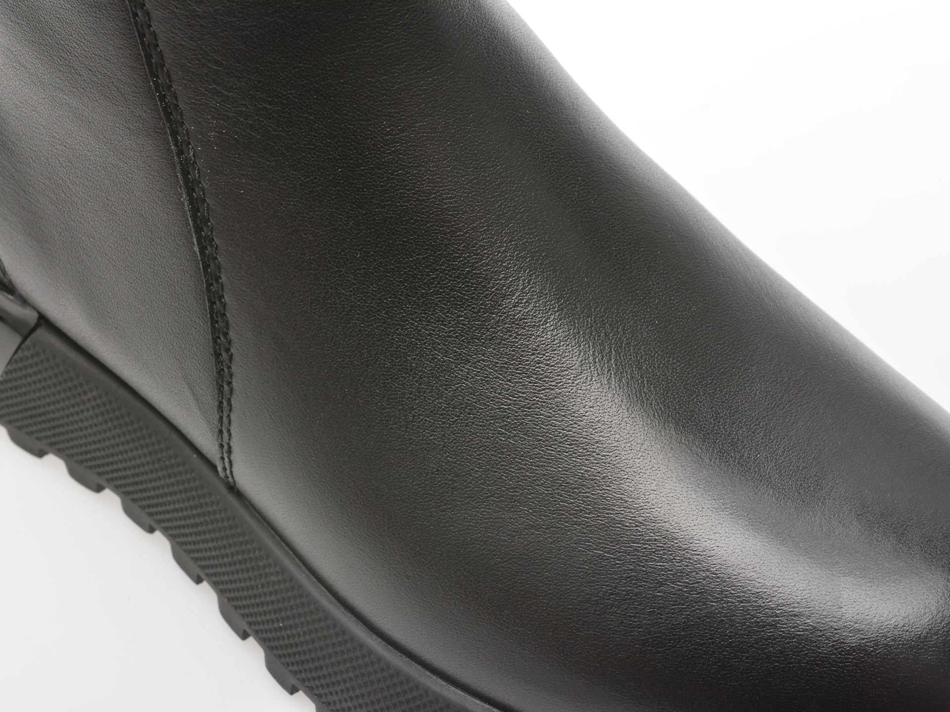 Ghete EPICA negre, 31350, din piele naturala