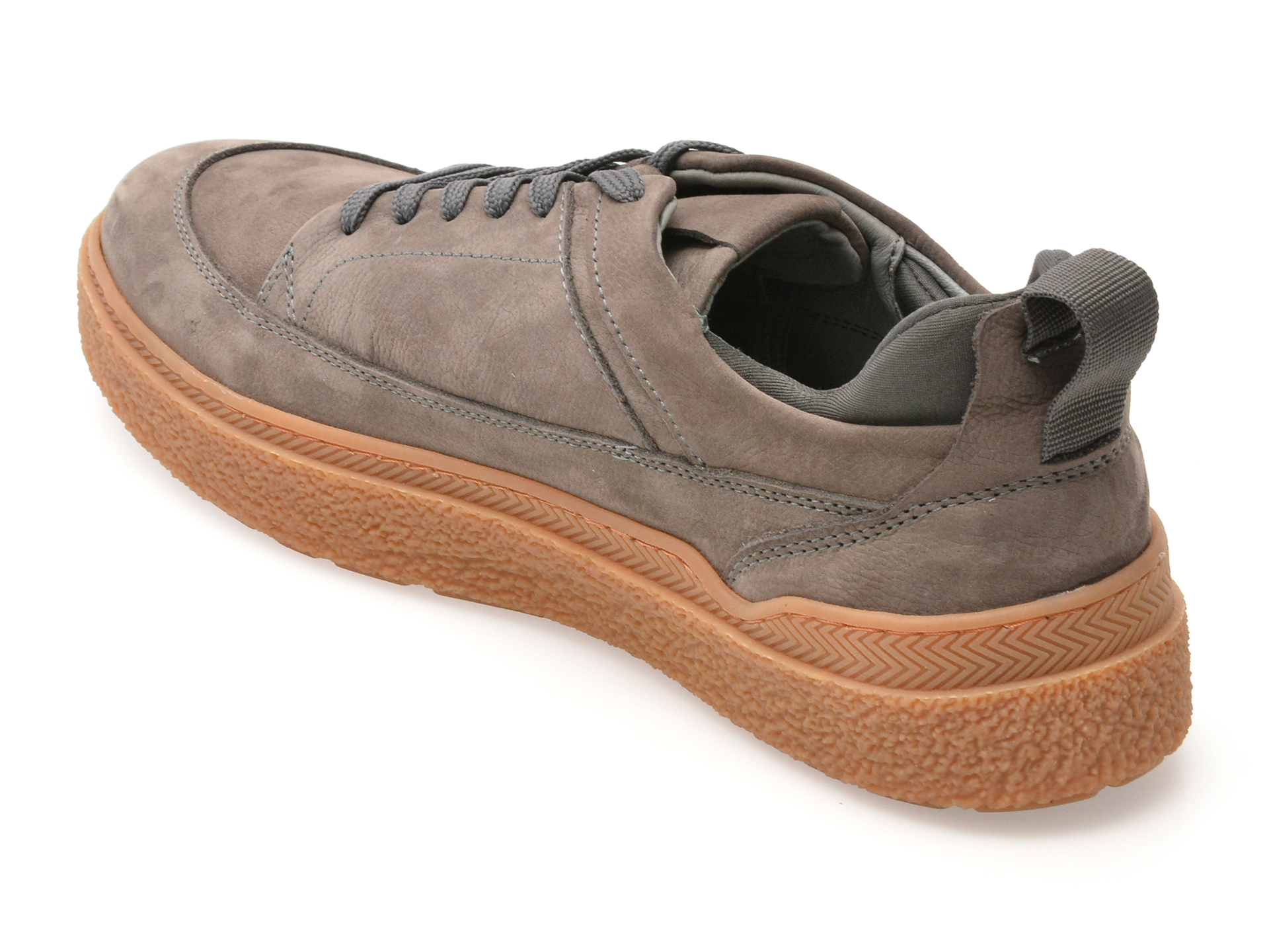 Pantofi sport GRYXX gri, M7609, din nabuc