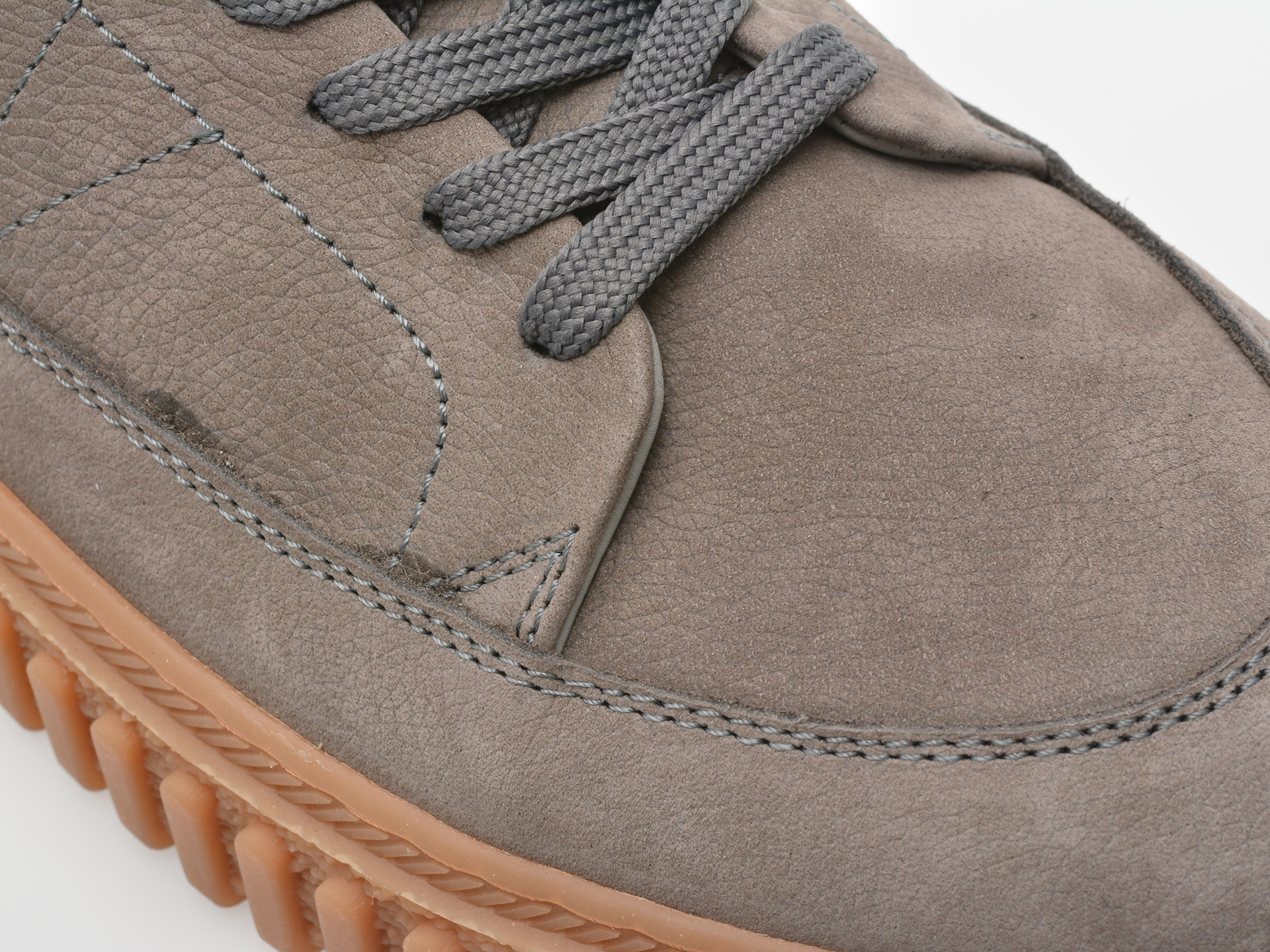 Pantofi sport GRYXX gri, M7609, din nabuc