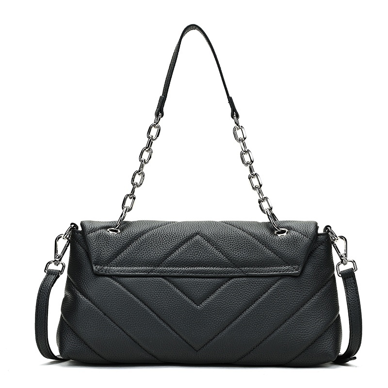 Geanta dama, piele naturala, JERMYN'S Almeira, neagra