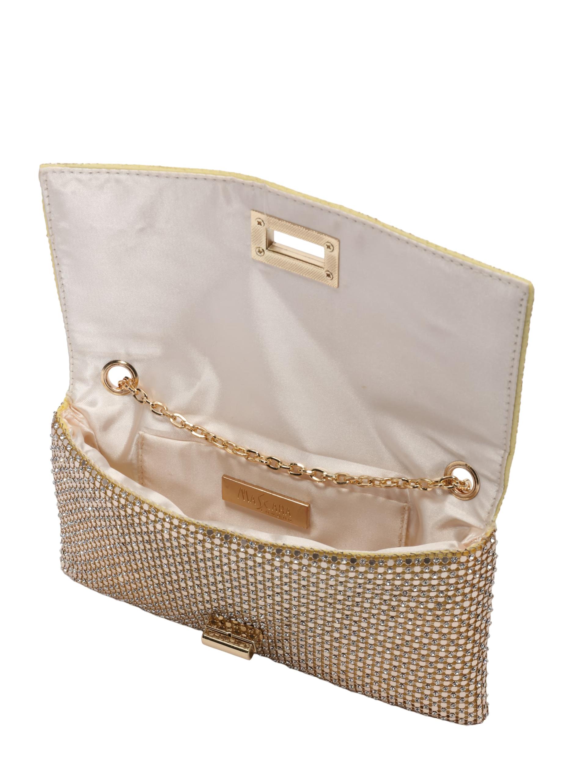 mascara Clutch auriu