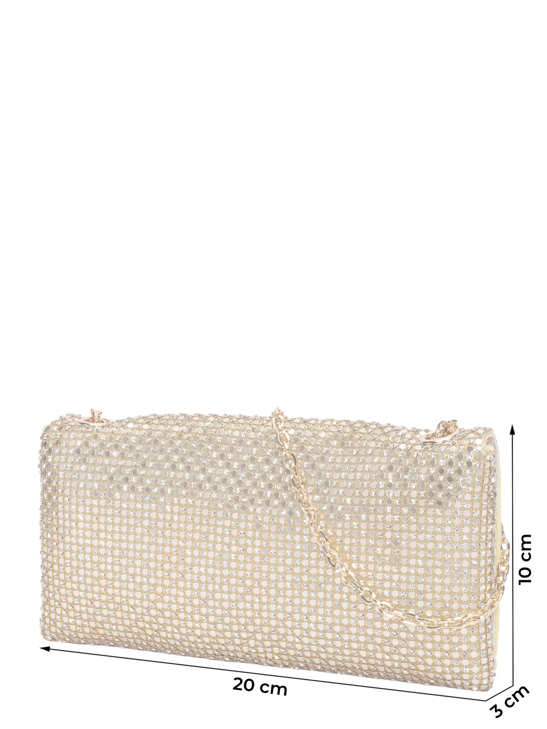 mascara Clutch auriu