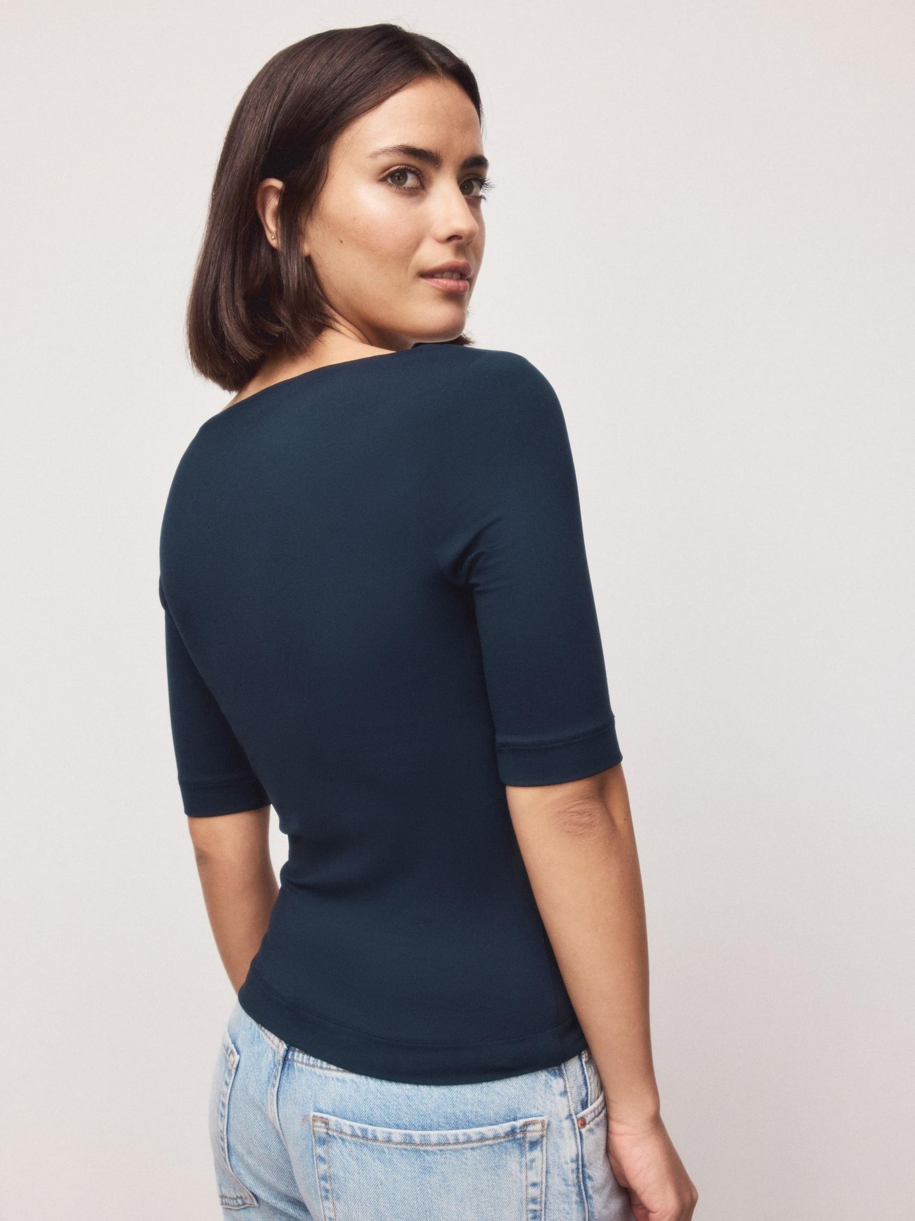 Next Tricou bleumarin