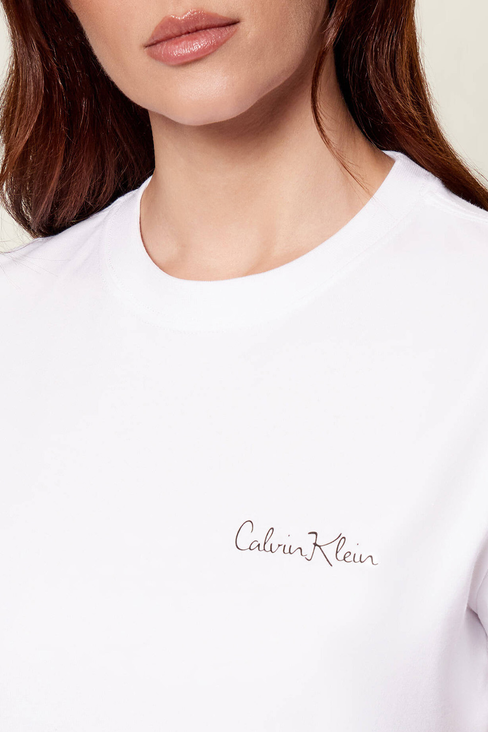 CALVIN KLEIN T-Shirt Ss Classic Graphic LV047E809G YAA brilliant white