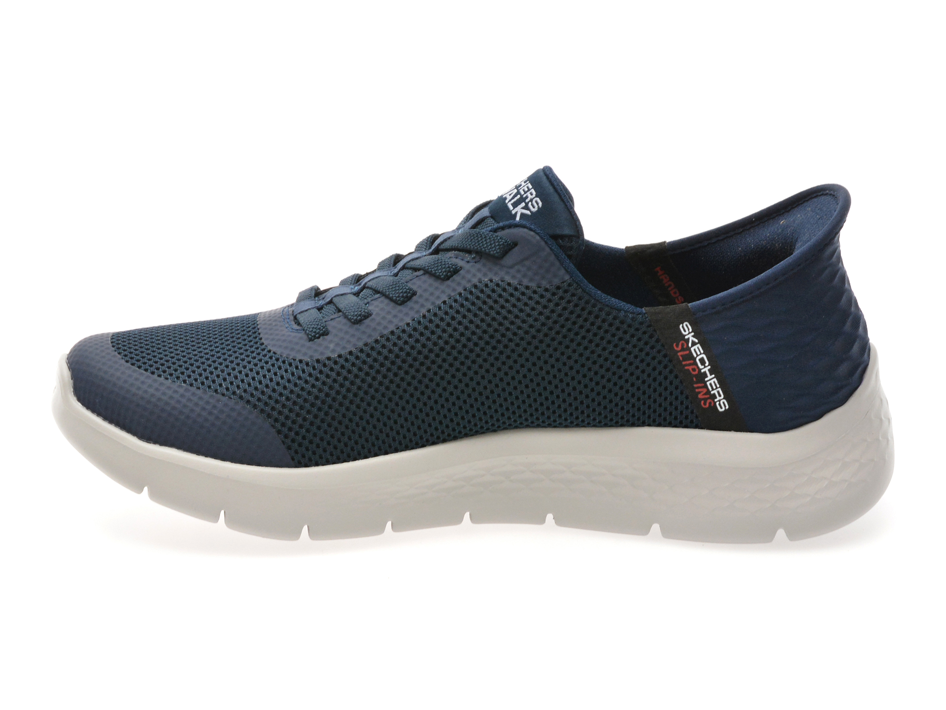 Pantofi sport SKECHERS bleumarin, GO WALK FLEX, din material textil