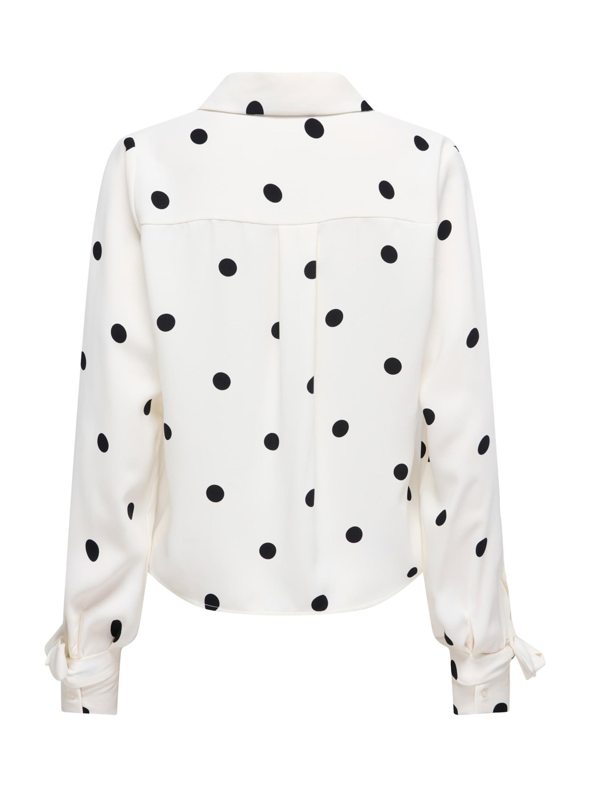 ONLY Bluză 'ONLBelem' negru / alb