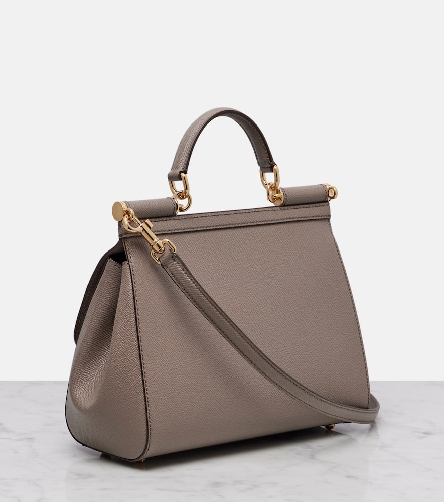 Dolce&Gabbana Sicily Medium leather shoulder bag
