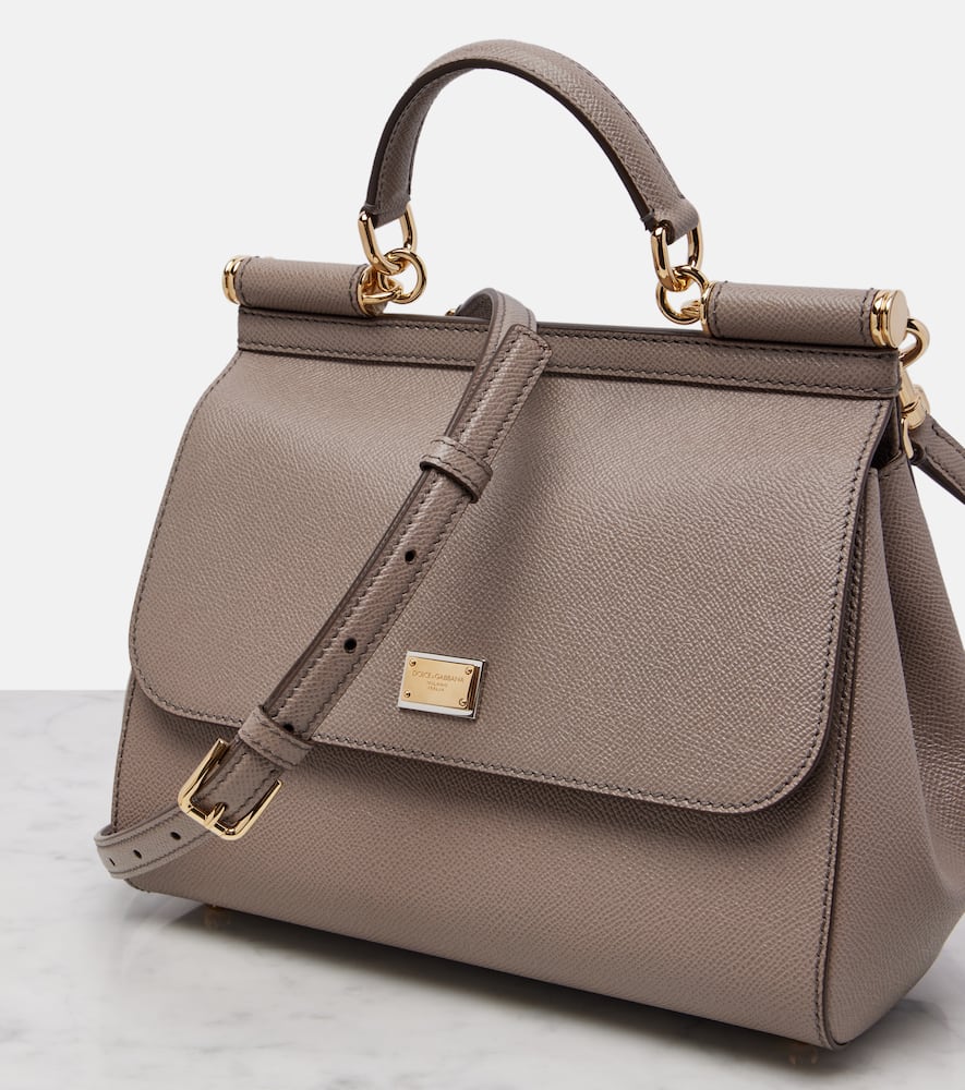 Dolce&Gabbana Sicily Medium leather shoulder bag