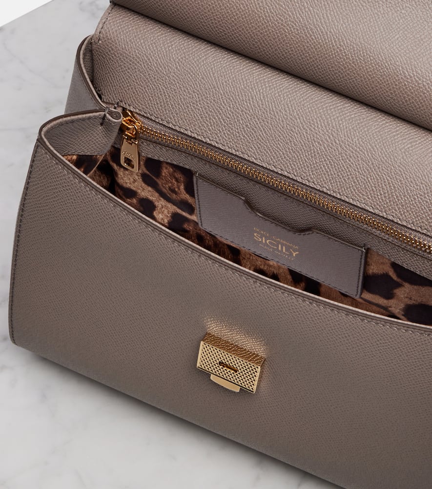 Dolce&Gabbana Sicily Medium leather shoulder bag