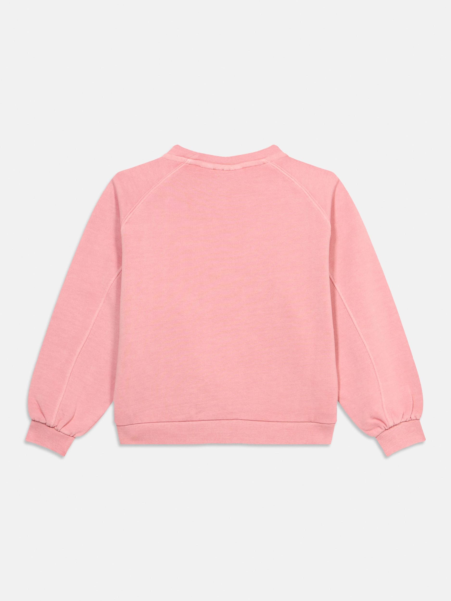 Calvin Klein Jeans Bluză de molton roz pitaya