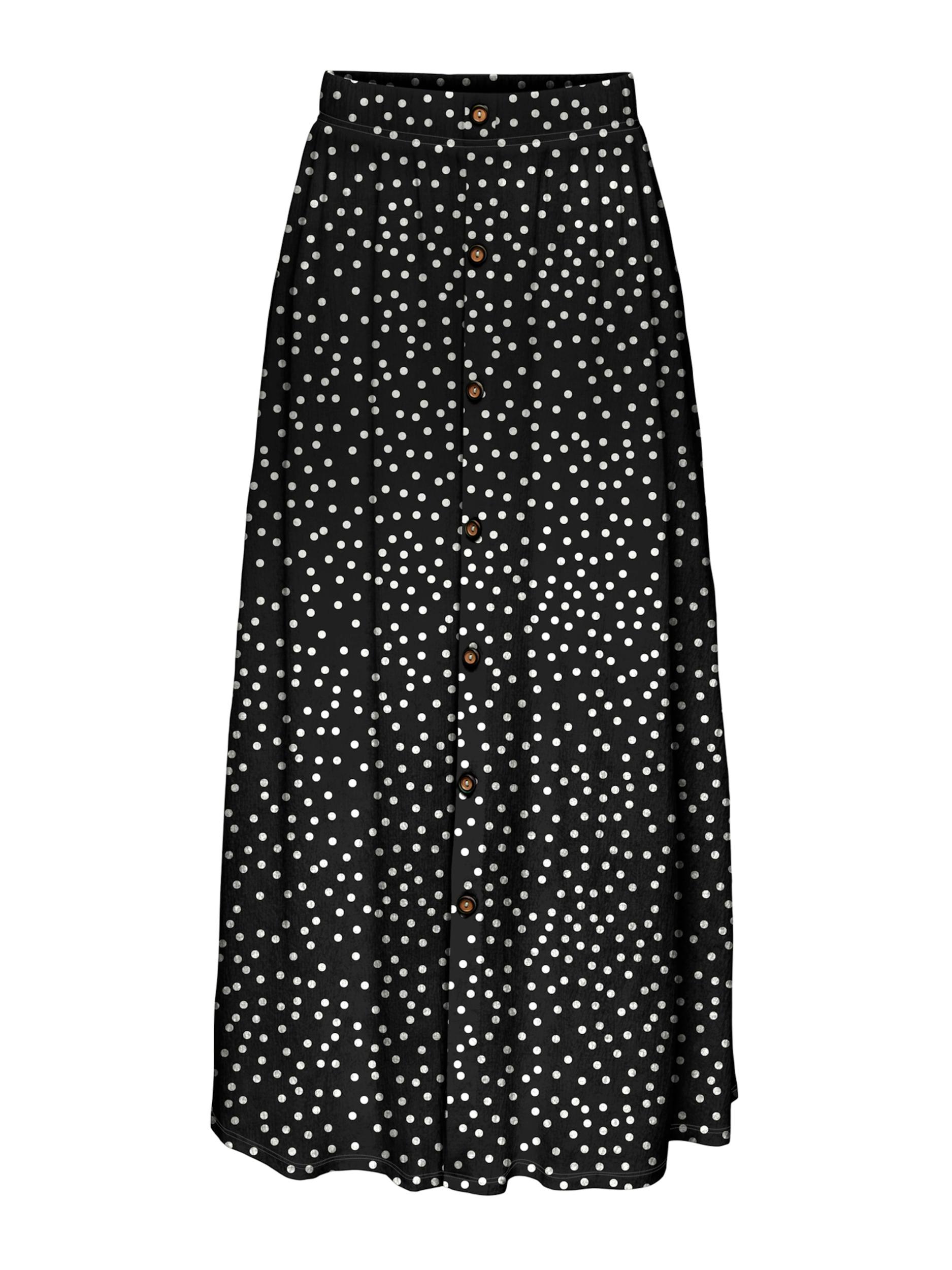 Only Tall Fustă 'ONLPELLA' negru / alb