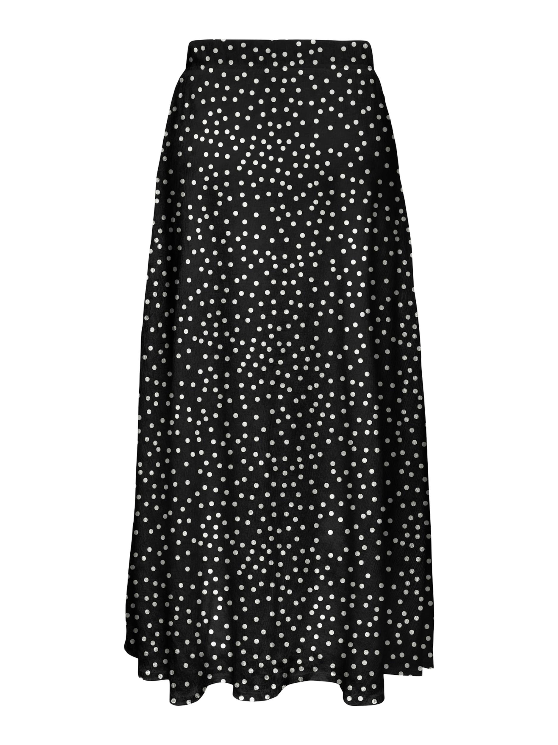 Only Tall Fustă 'ONLPELLA' negru / alb