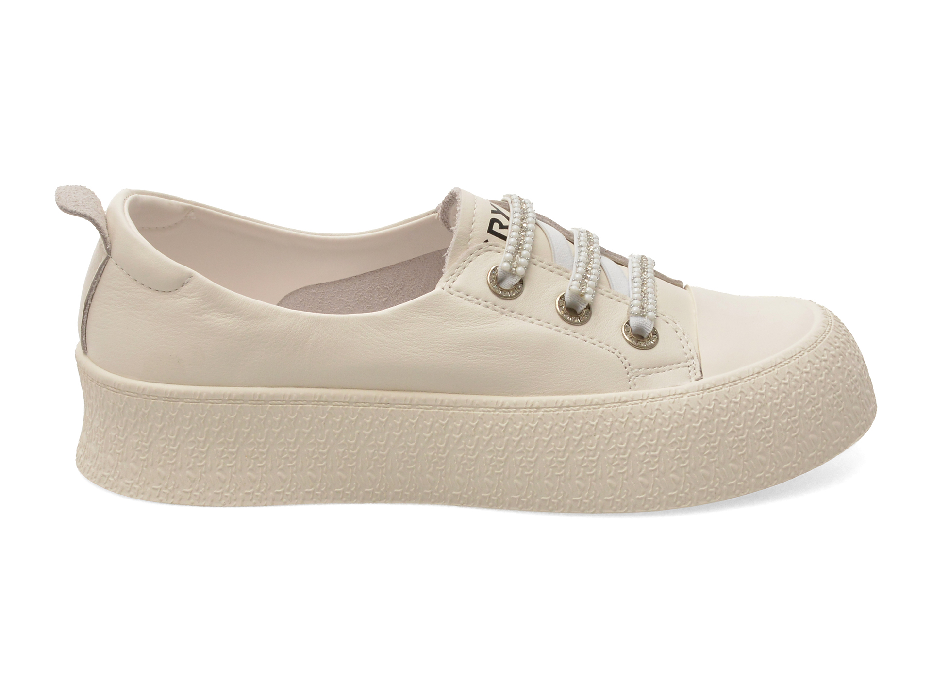 Pantofi sport GRYXX albi, 24992, din piele naturala