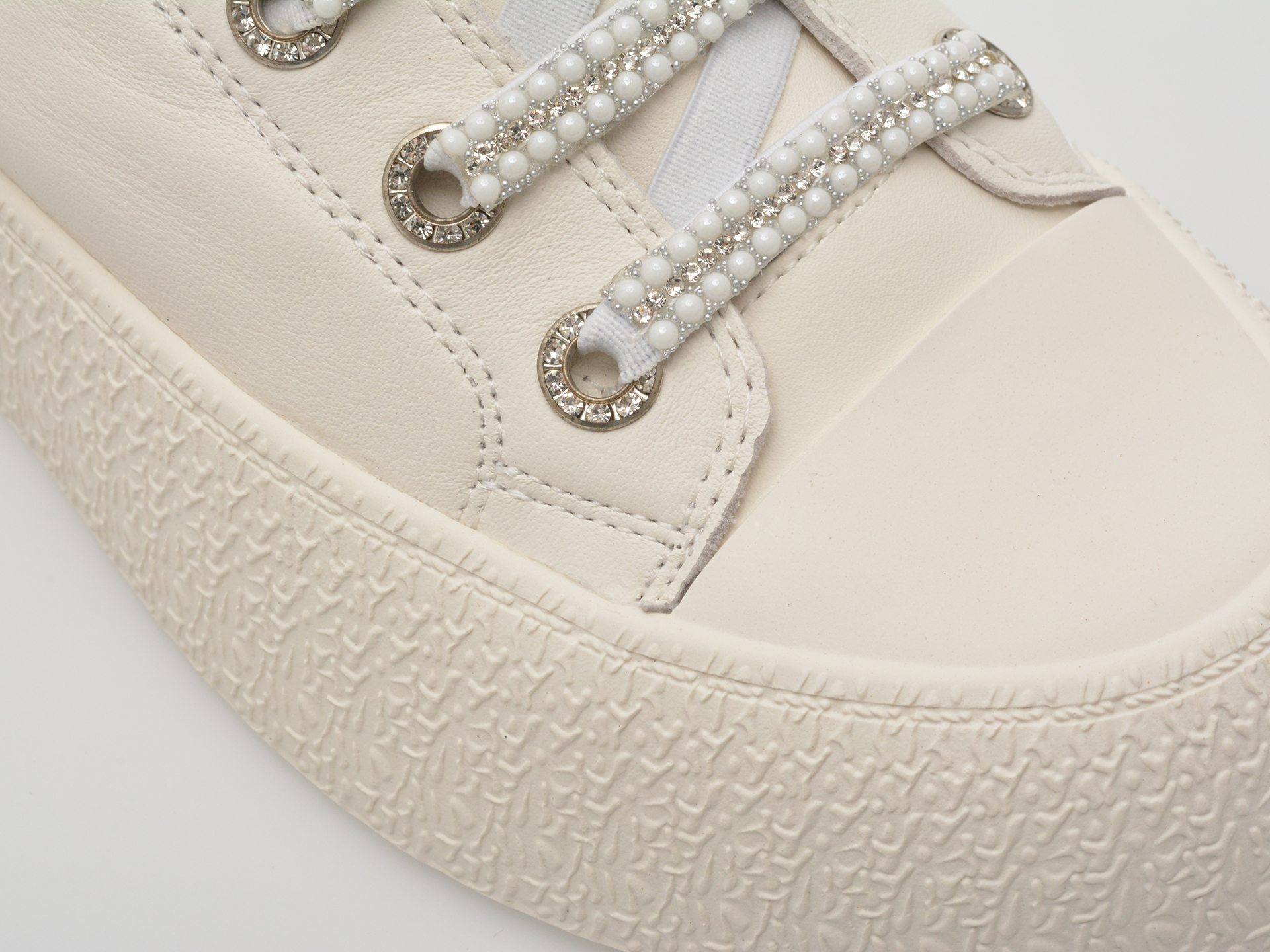 Pantofi sport GRYXX albi, 24992, din piele naturala