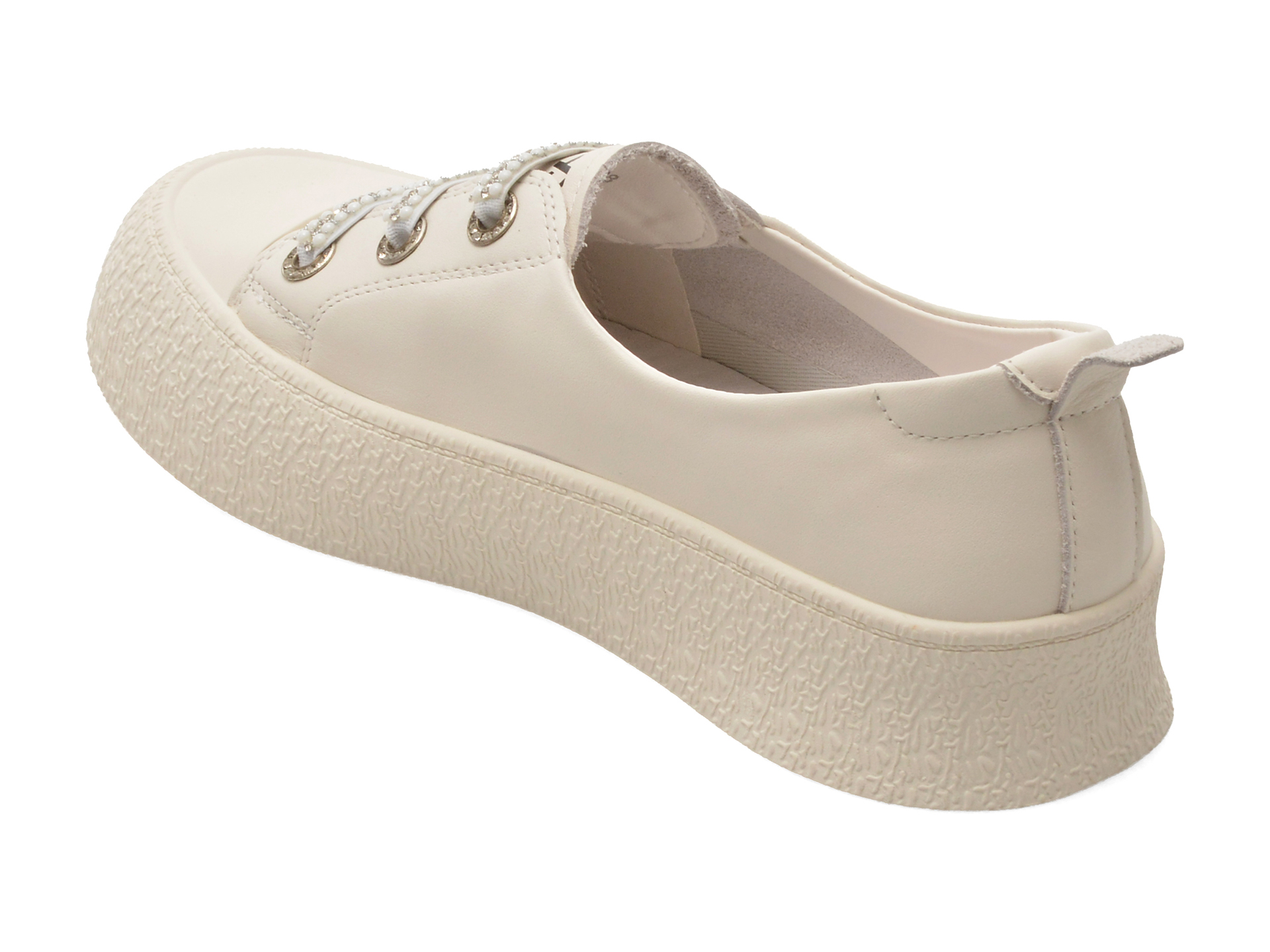 Pantofi sport GRYXX albi, 24992, din piele naturala