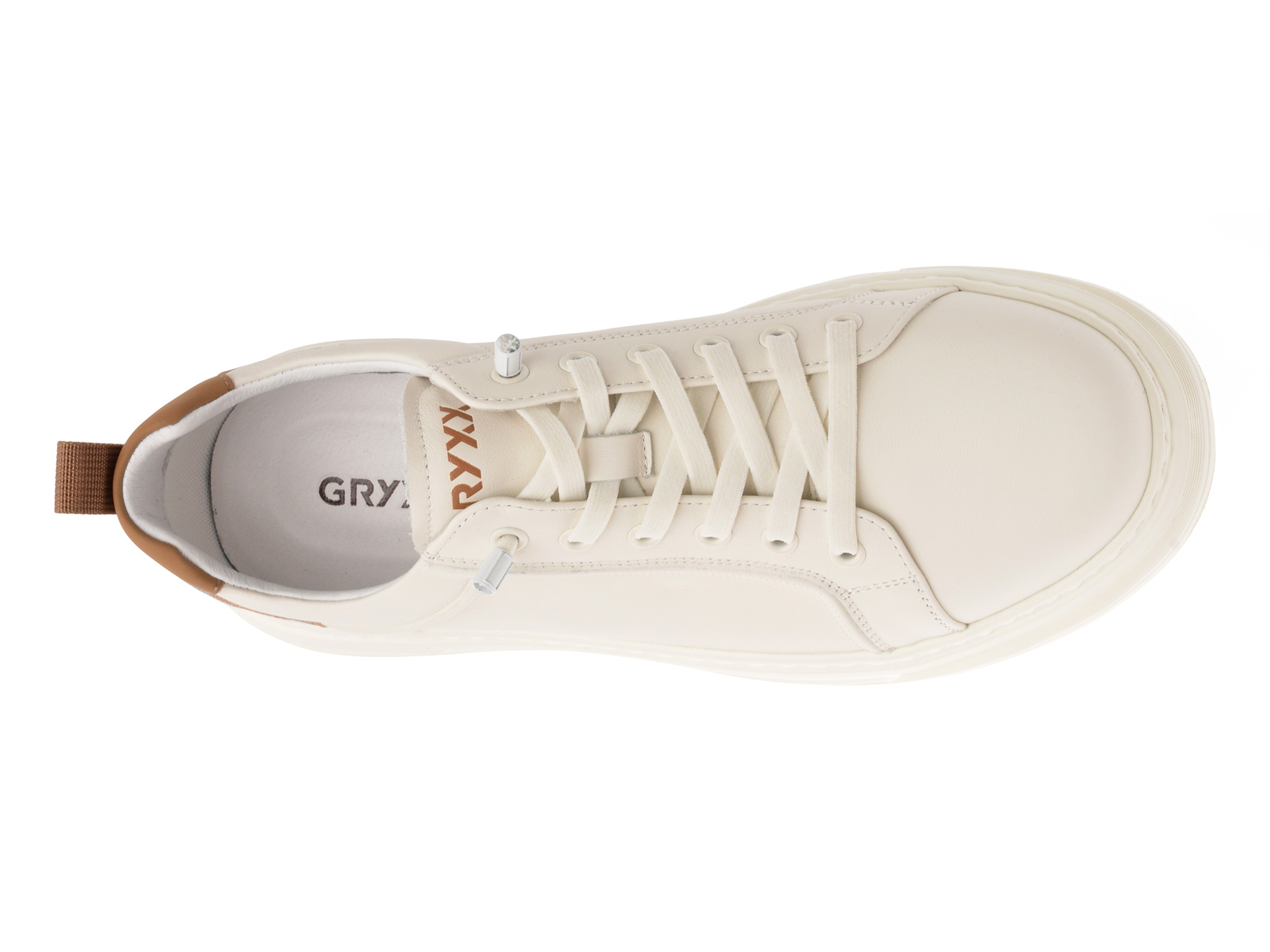 Pantofi sport GRYXX bej, 59716, din piele naturala