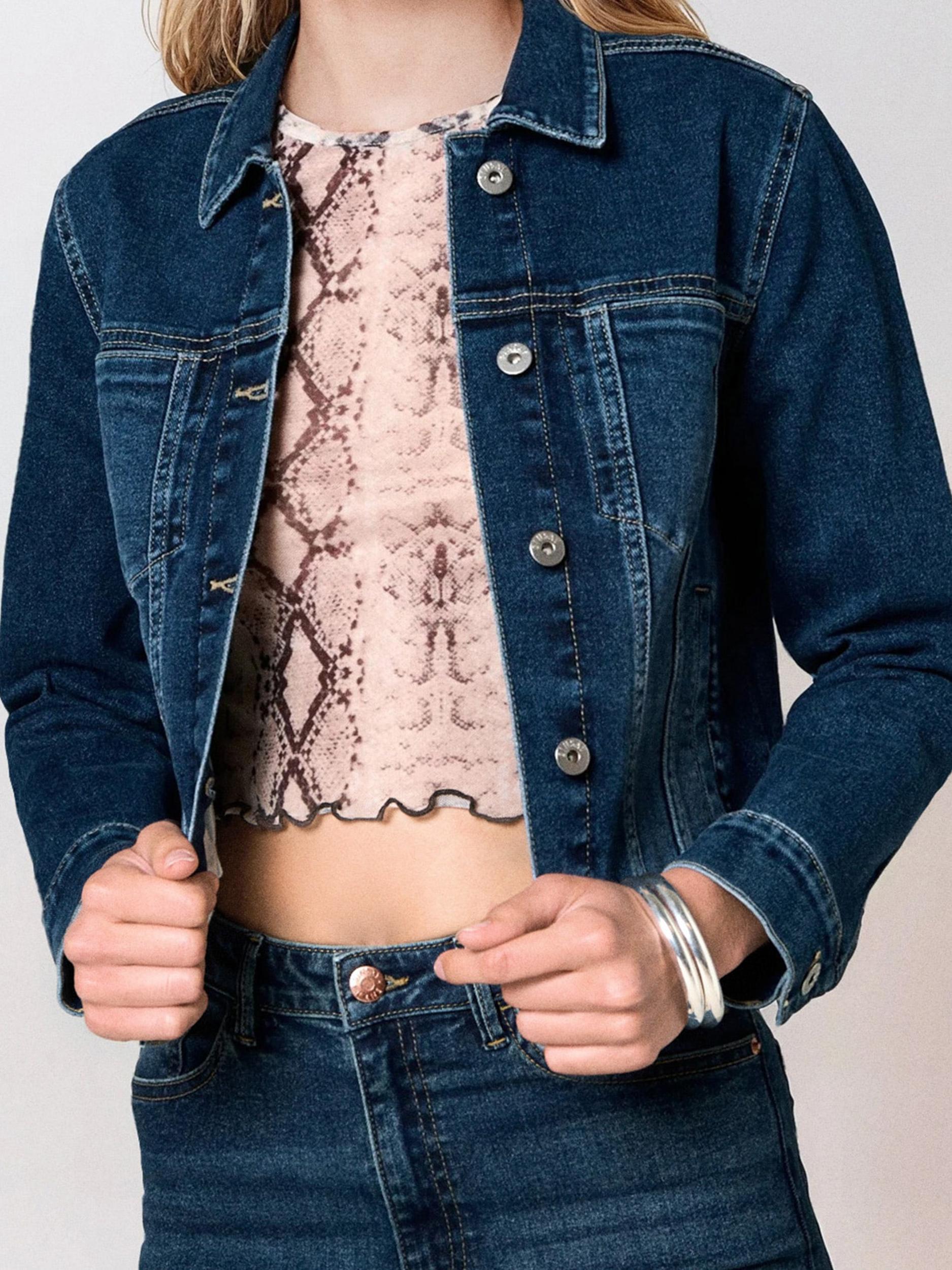 Sinsay - Geacă din denim - bleumarin