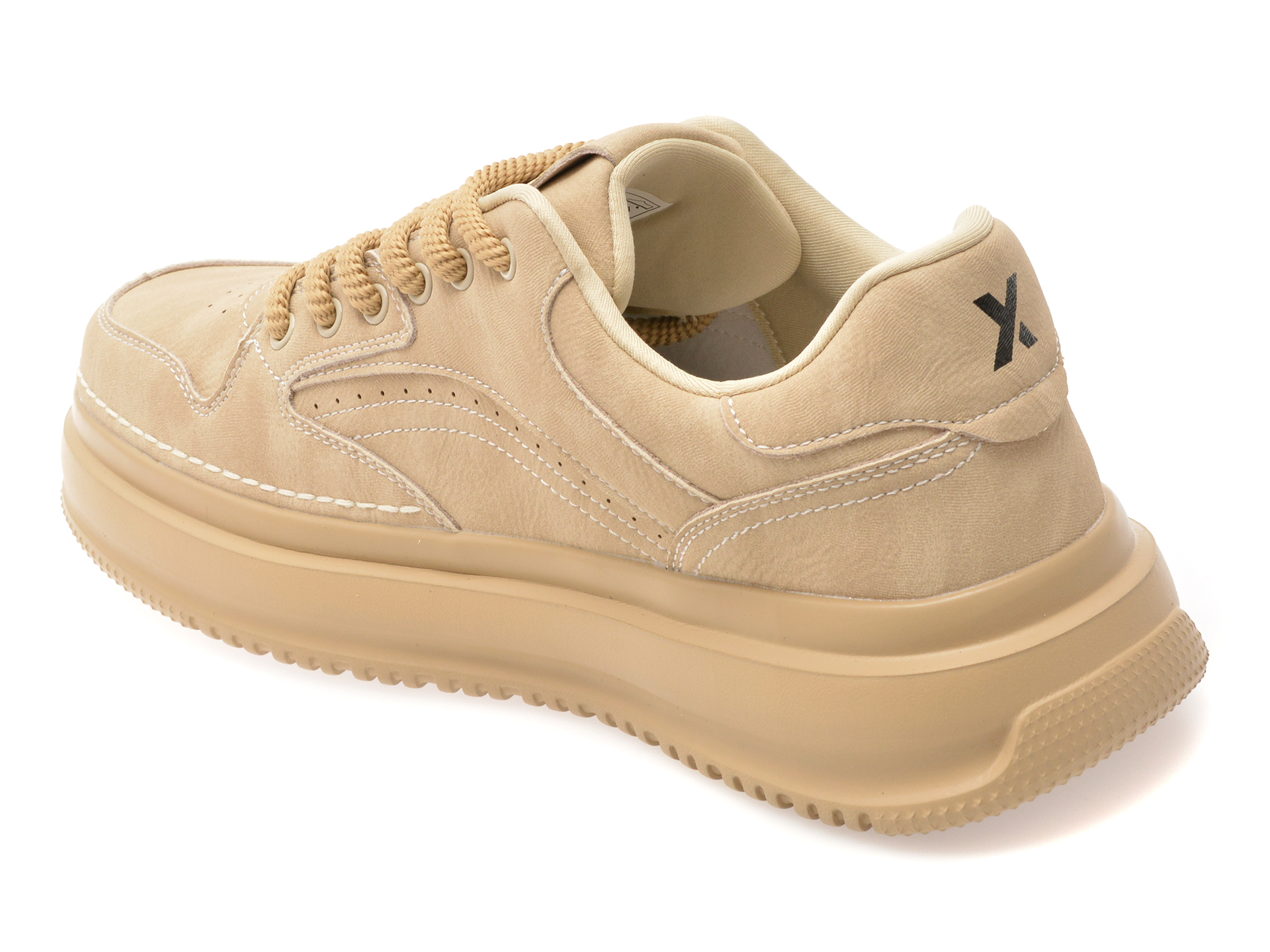 Pantofi sport GRYXX bej, 251219, din piele naturala