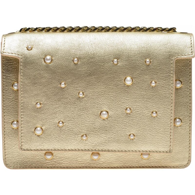Wild Inga Geanta eleganta mini Lauren limited edition Pearl gold