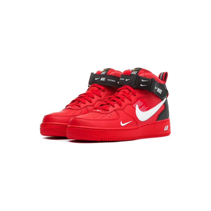 靴 Air Force 1 Mid Utility University Red Nike Air Force 1 Mid 07 LV8 Utility University Red - GLAMI.ro