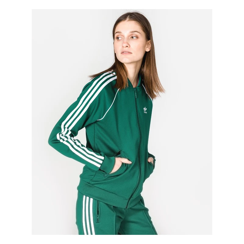 Femei adidas Originals SST Hanorac Verde