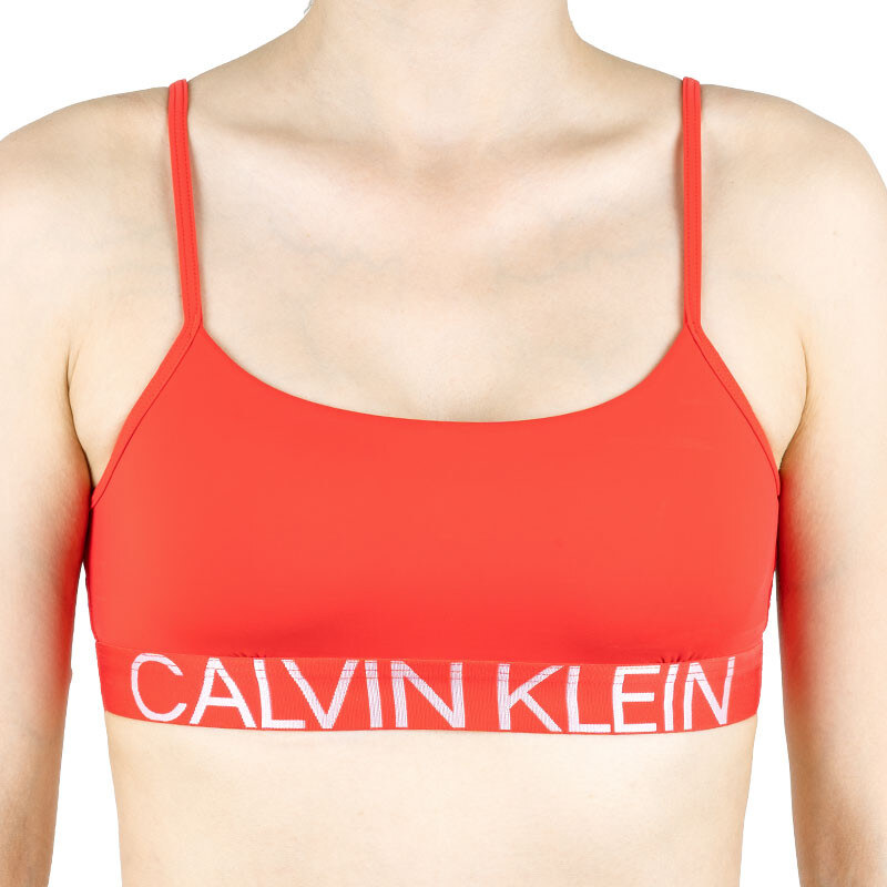 Sutien damă Calvin Klein roșu (QF5181E-DFU) M