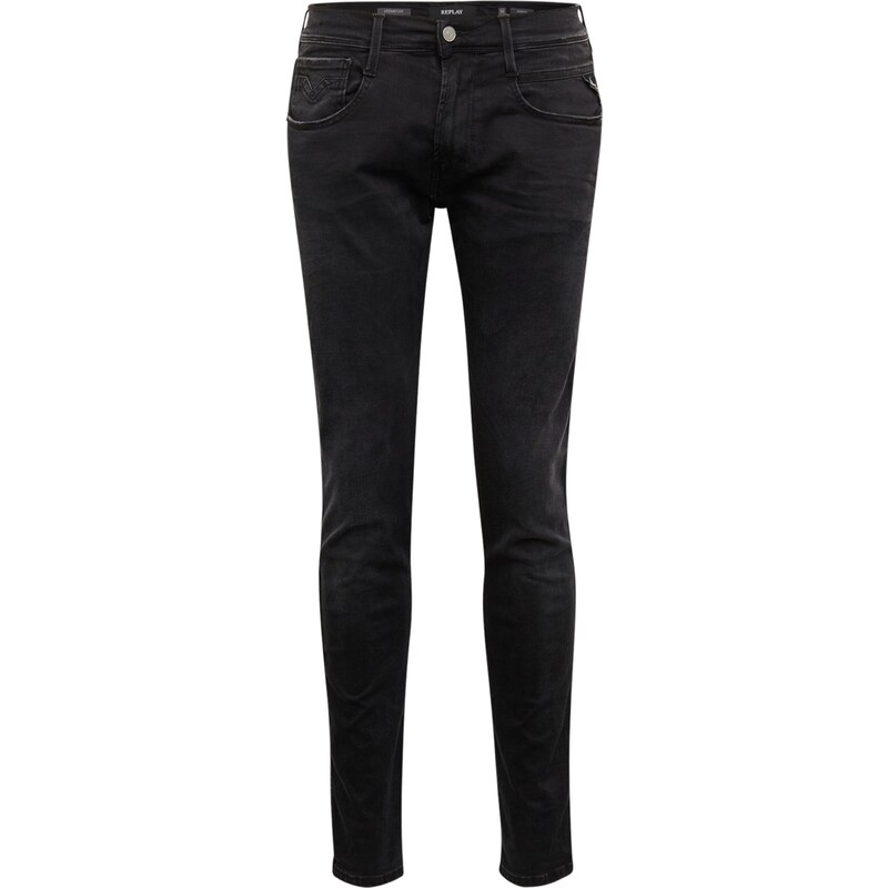 REPLAY Jeans 'Anbass' negru denim